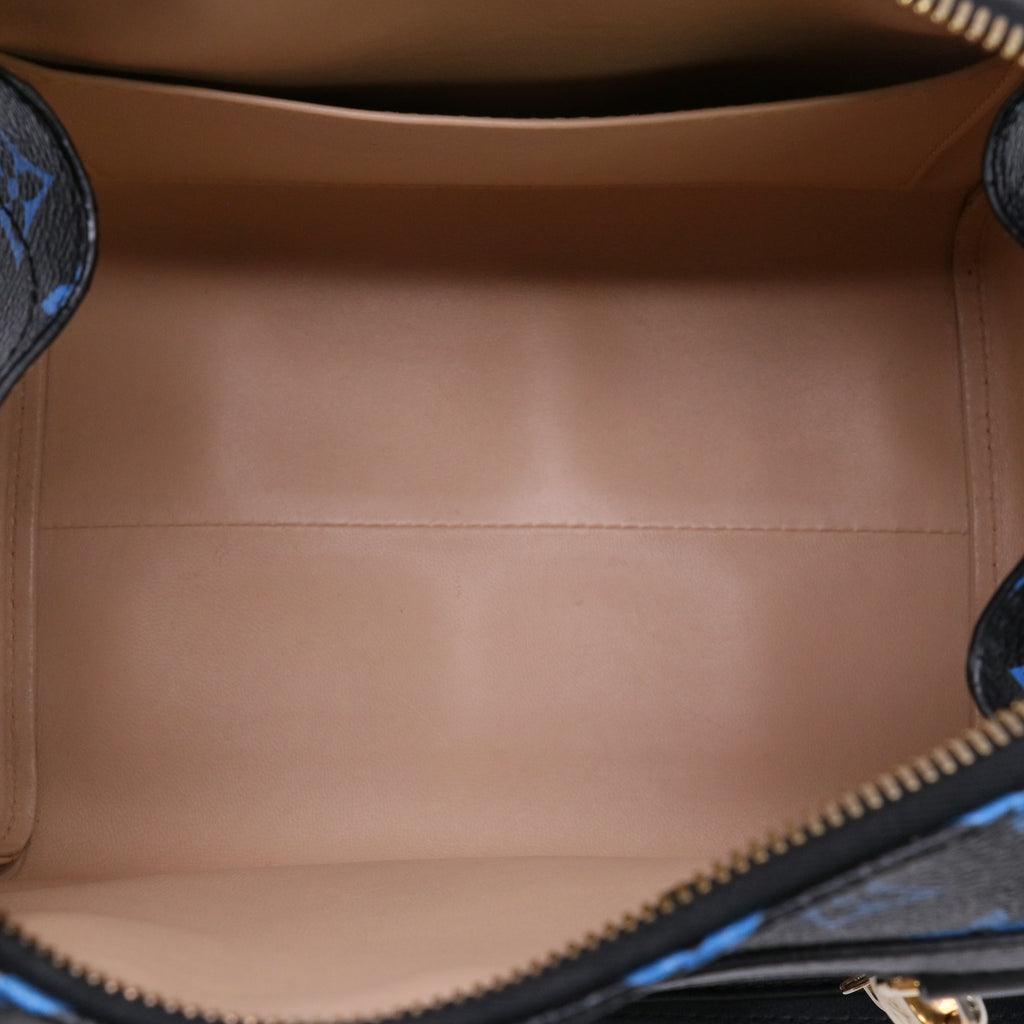 Louis Vuitton Colored Monogram Speedy Amazon PM Blue Black twins LDJ5058