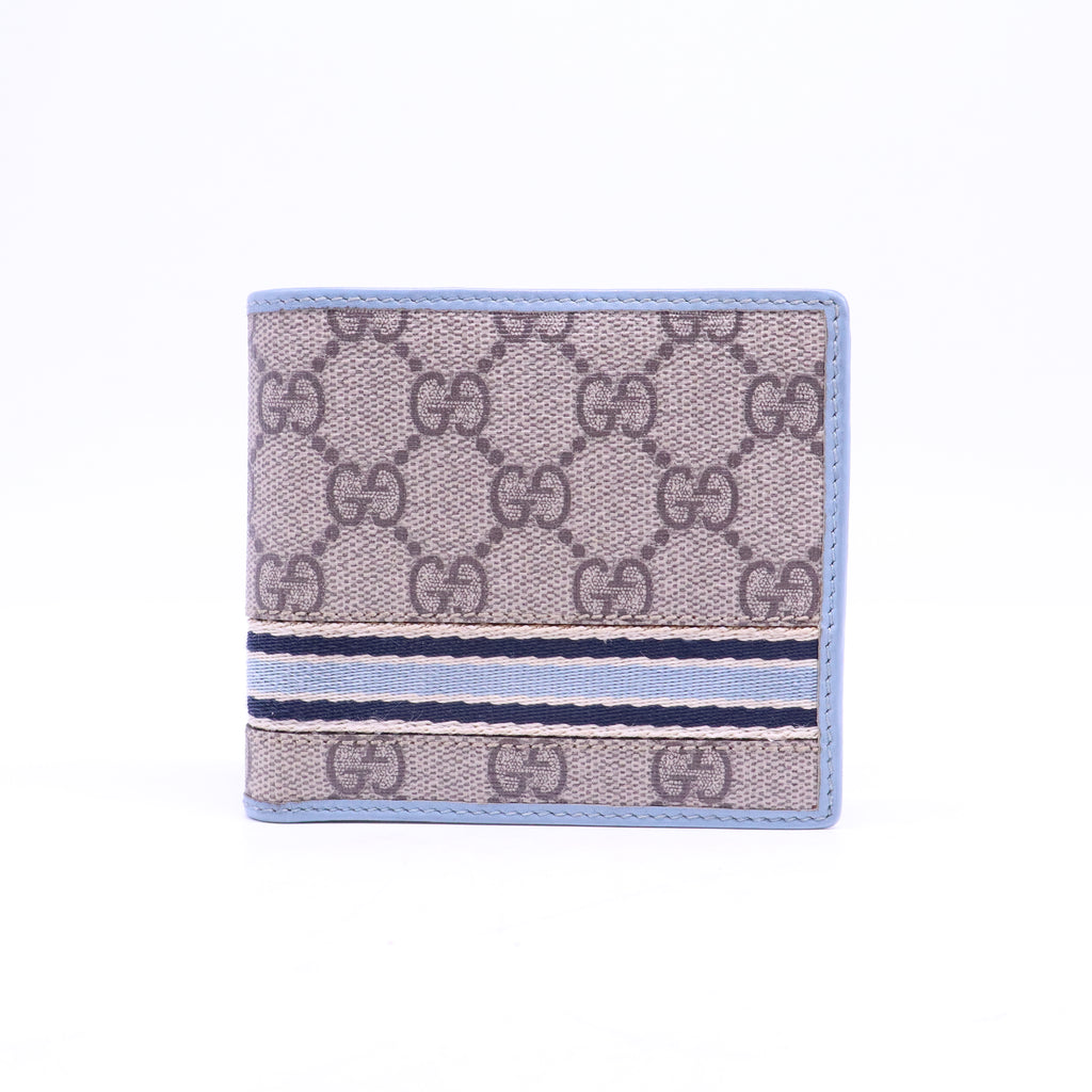 GG Supreme Web Stripe Bifold Wallet W20903