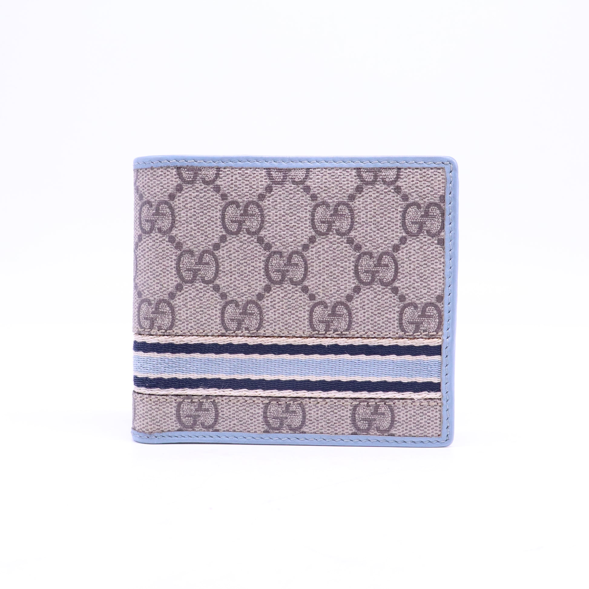GG Supreme Web Stripe Bifold Wallet W20903