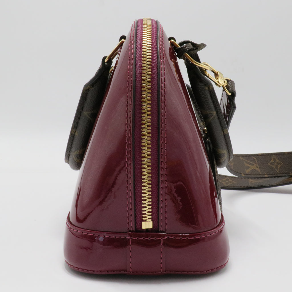 Vernis Miroir Alma BB Handbag