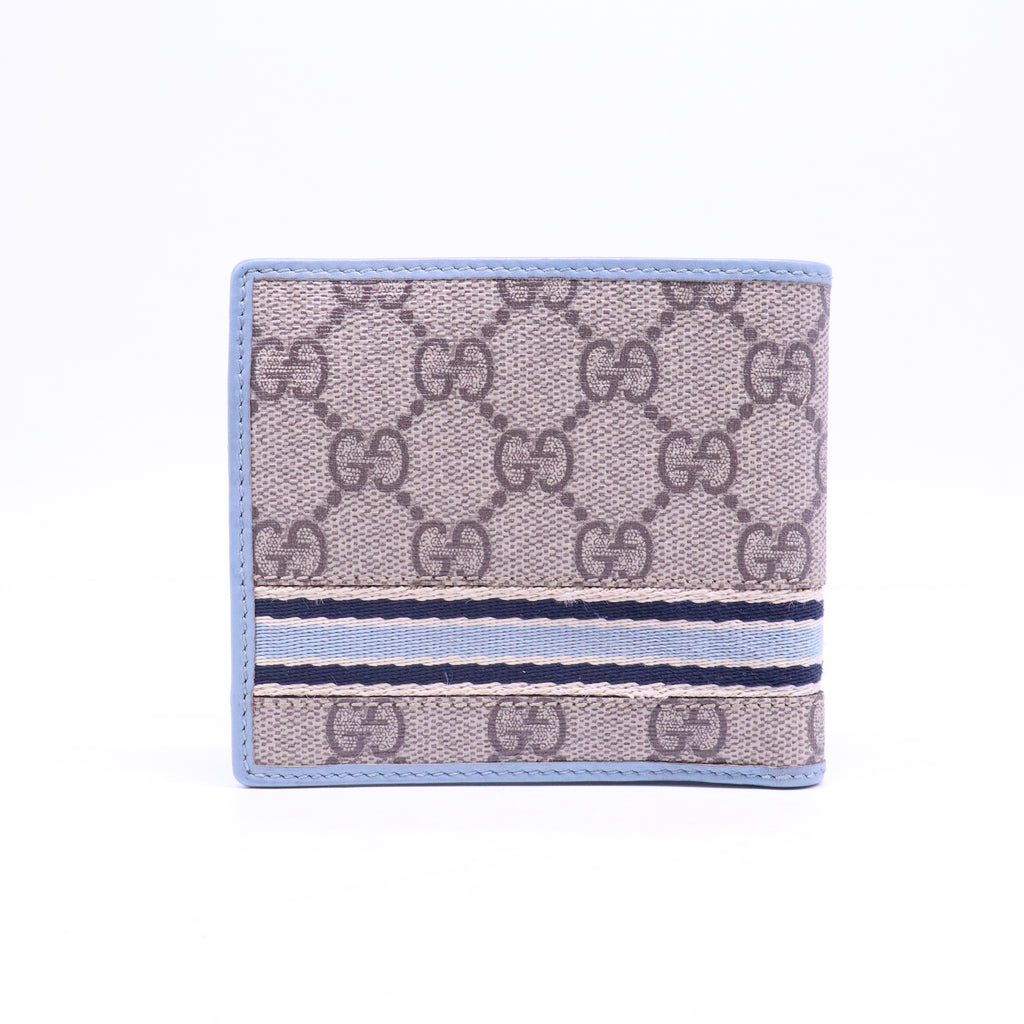 GG Supreme Web Stripe Bifold Wallet W20903