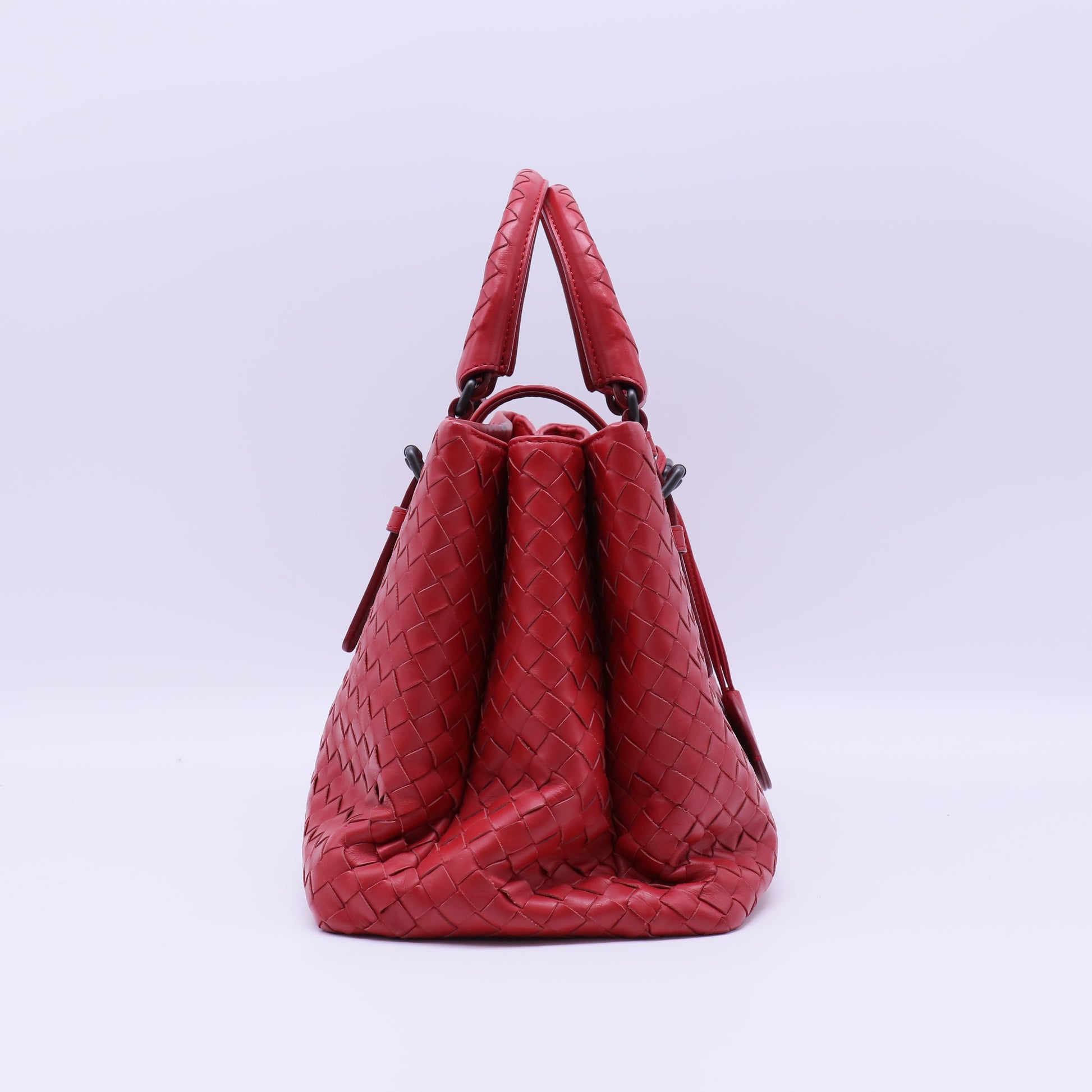 Small Nappa Intrecciato Roma satchel B22303