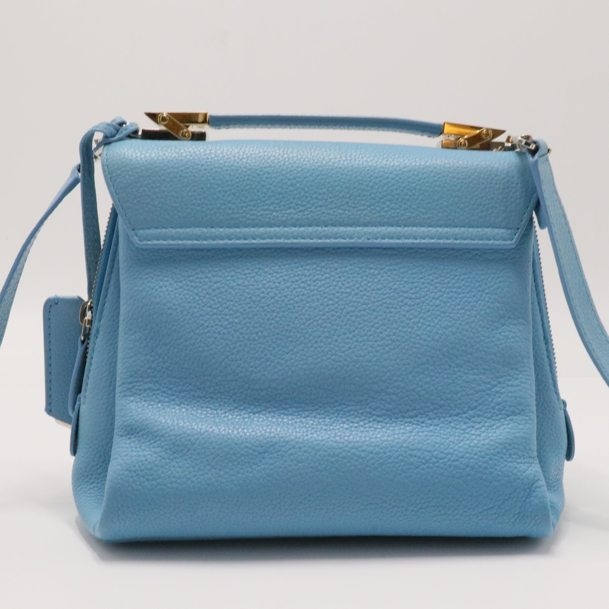 Le Dix Soft Cartable Top Handle Bag Leather Mini