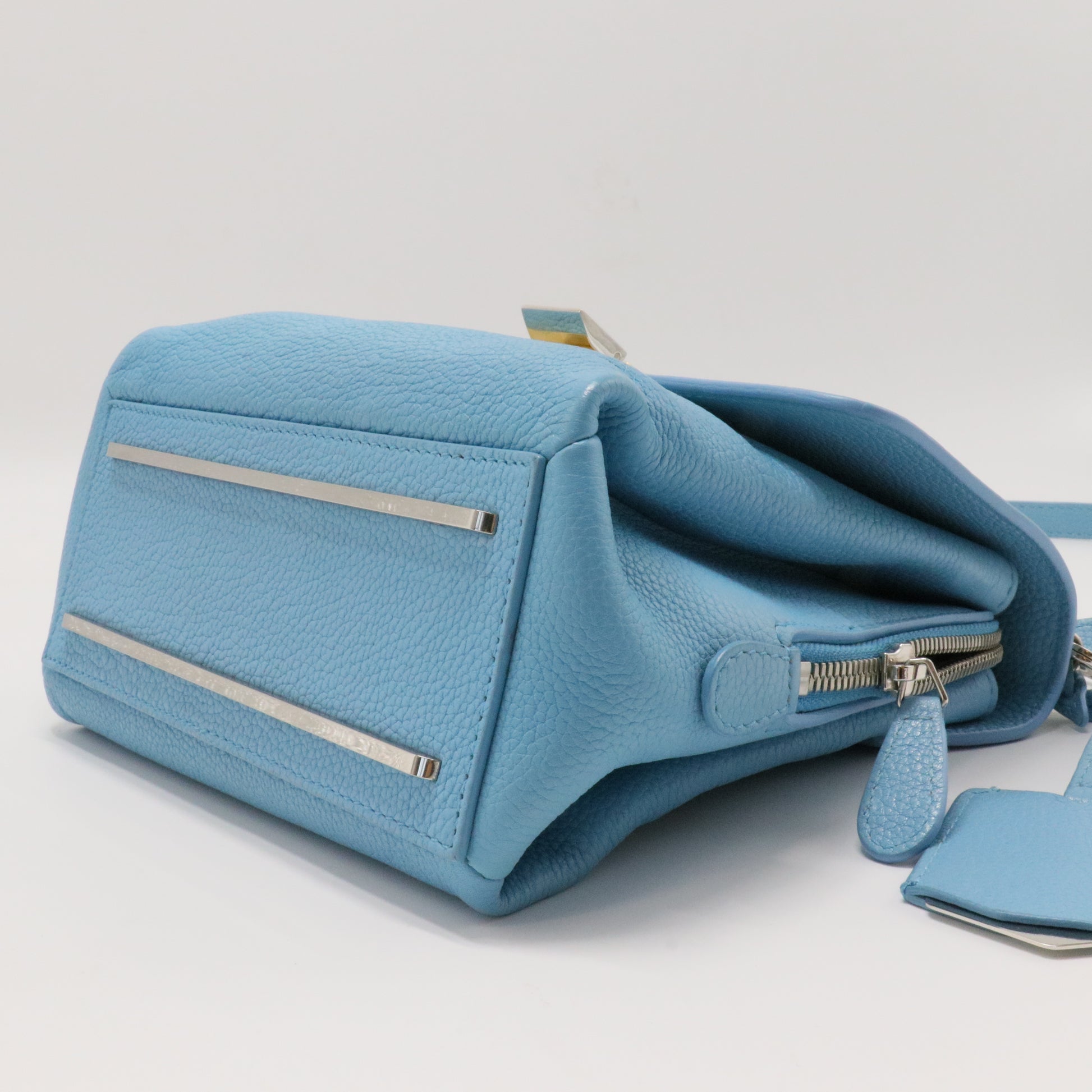 Le Dix Soft Cartable Top Handle Bag Leather Mini