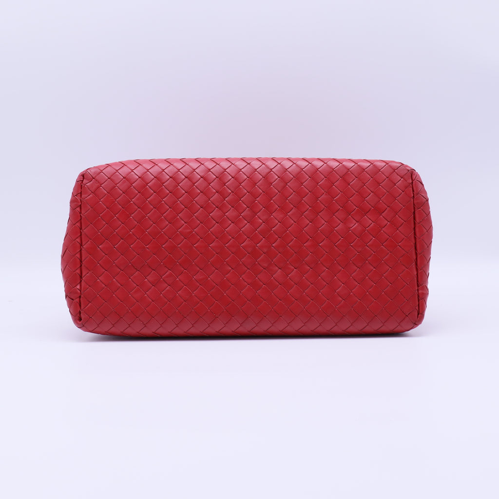 Small Nappa Intrecciato Roma satchel B22303