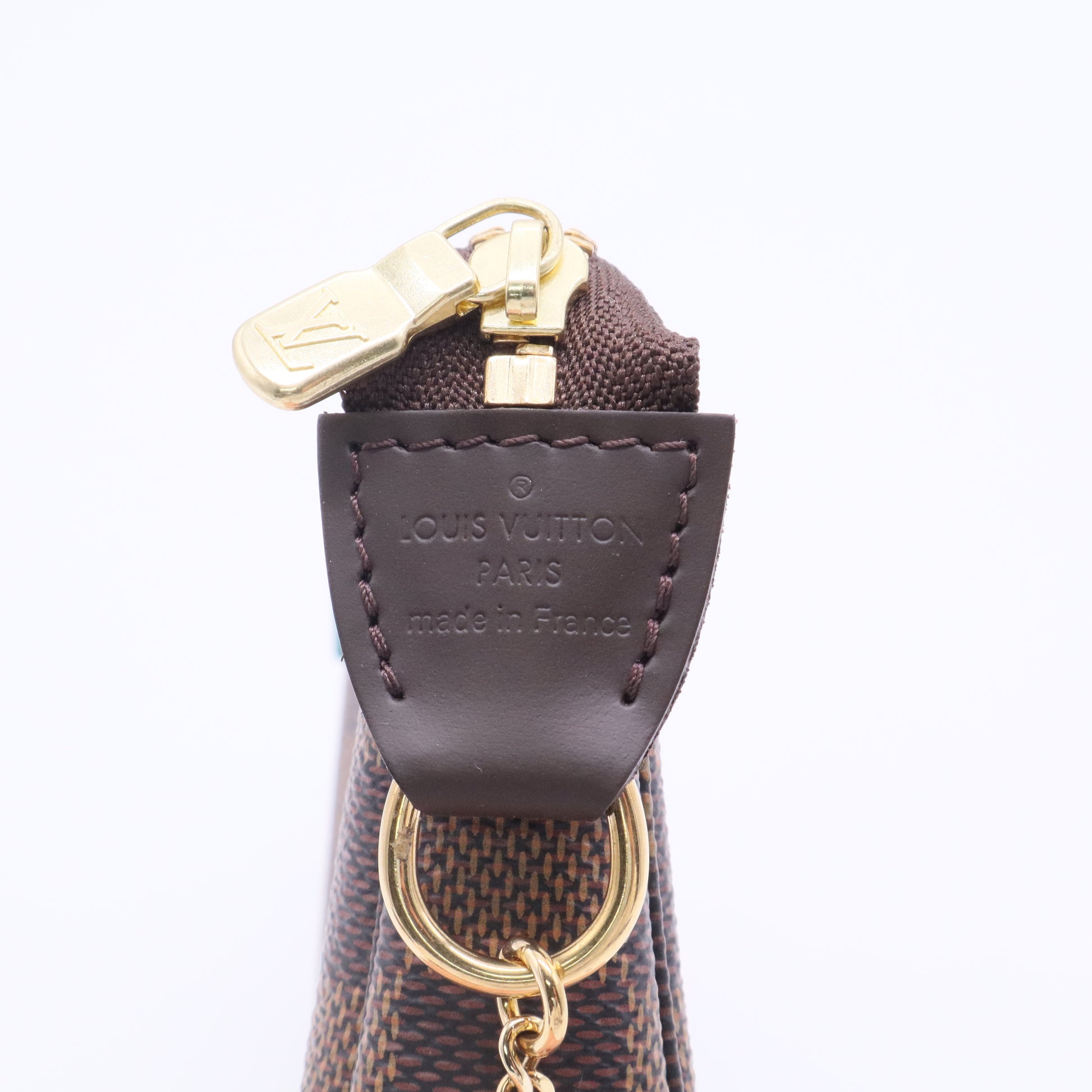 Louis Vuitton Pochette Accessoires Damier Mini Clutch twins