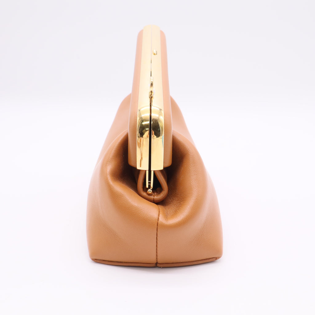 Fendi First Midi Shoulder Bag Brown twins