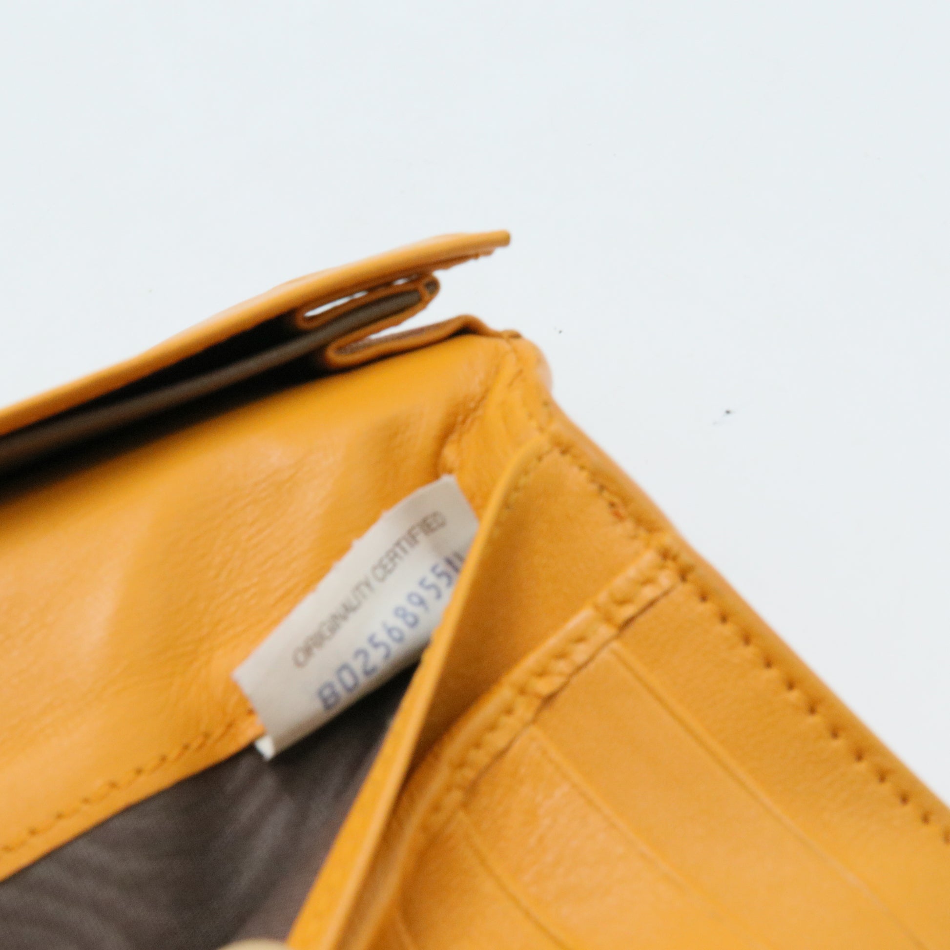 Nappa Intrecciato Continental Flap Wallet Cinnamon