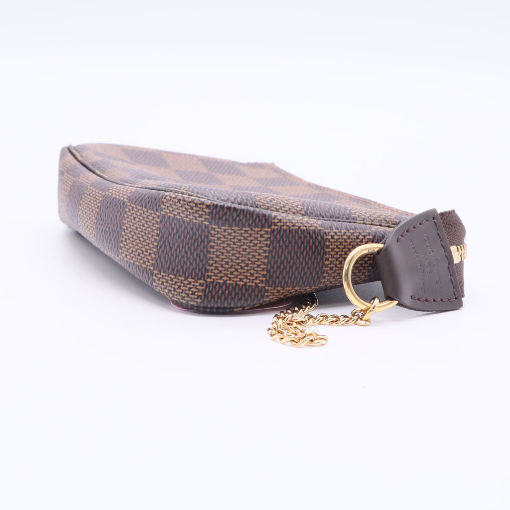 Louis Vuitton Pochette Accessoires Damier Mini Clutch twins