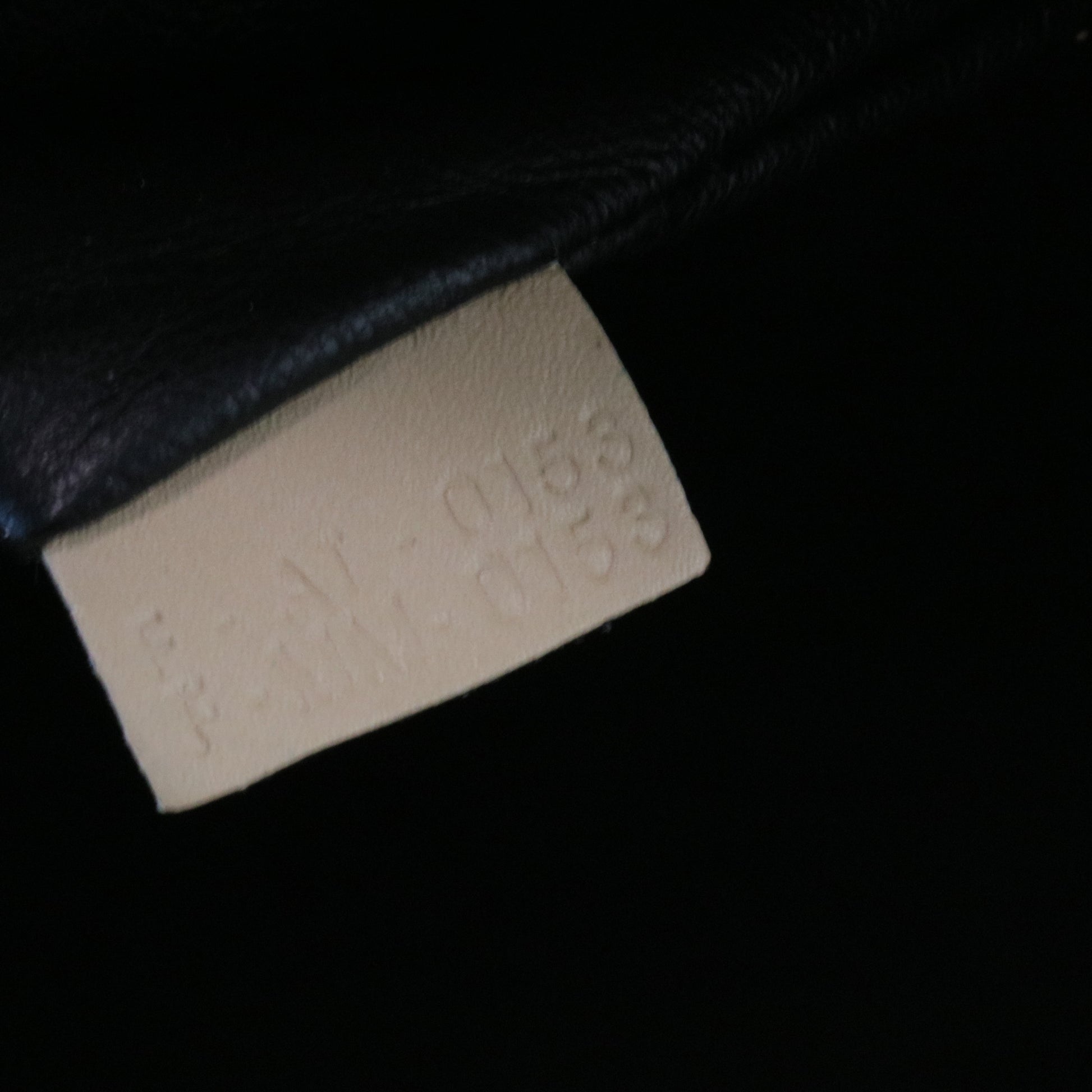 Satin Calfskin Mini Bi-Color Luggage Powder Black