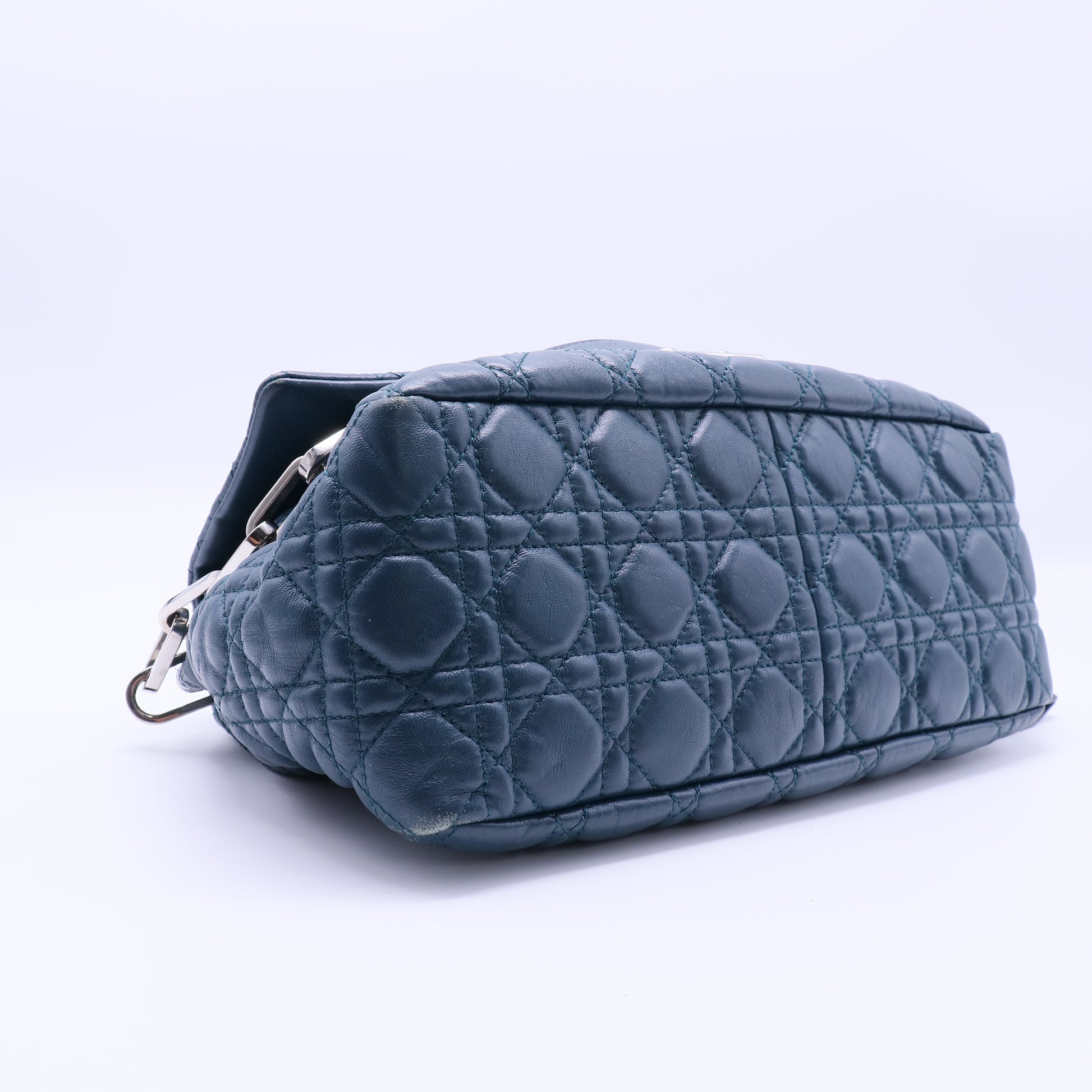 Cannage Quilted Lambskin Leather New Lock Flap Bag TWins LDJ4223
