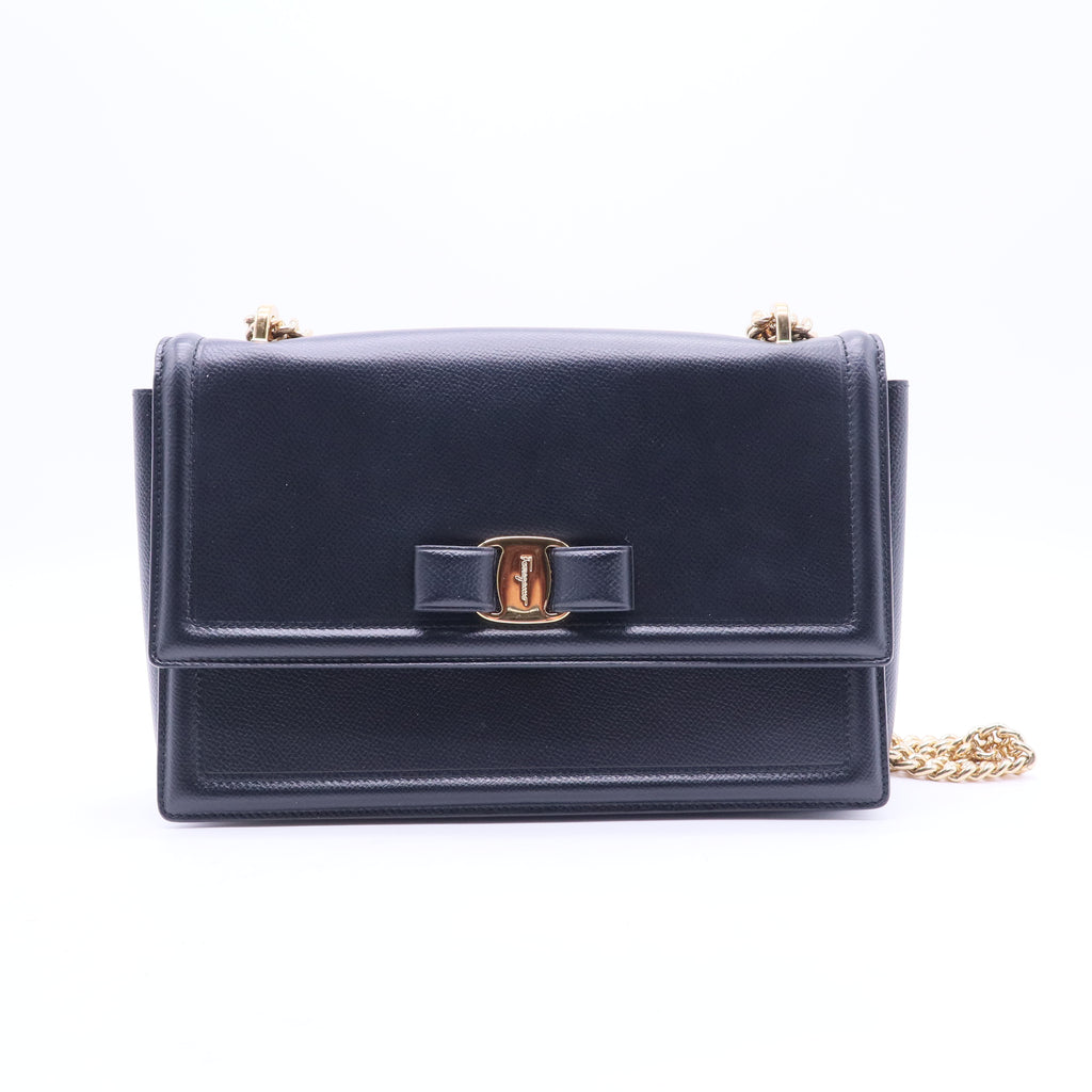 Embossed Leather Shoulder Bag  B20266
