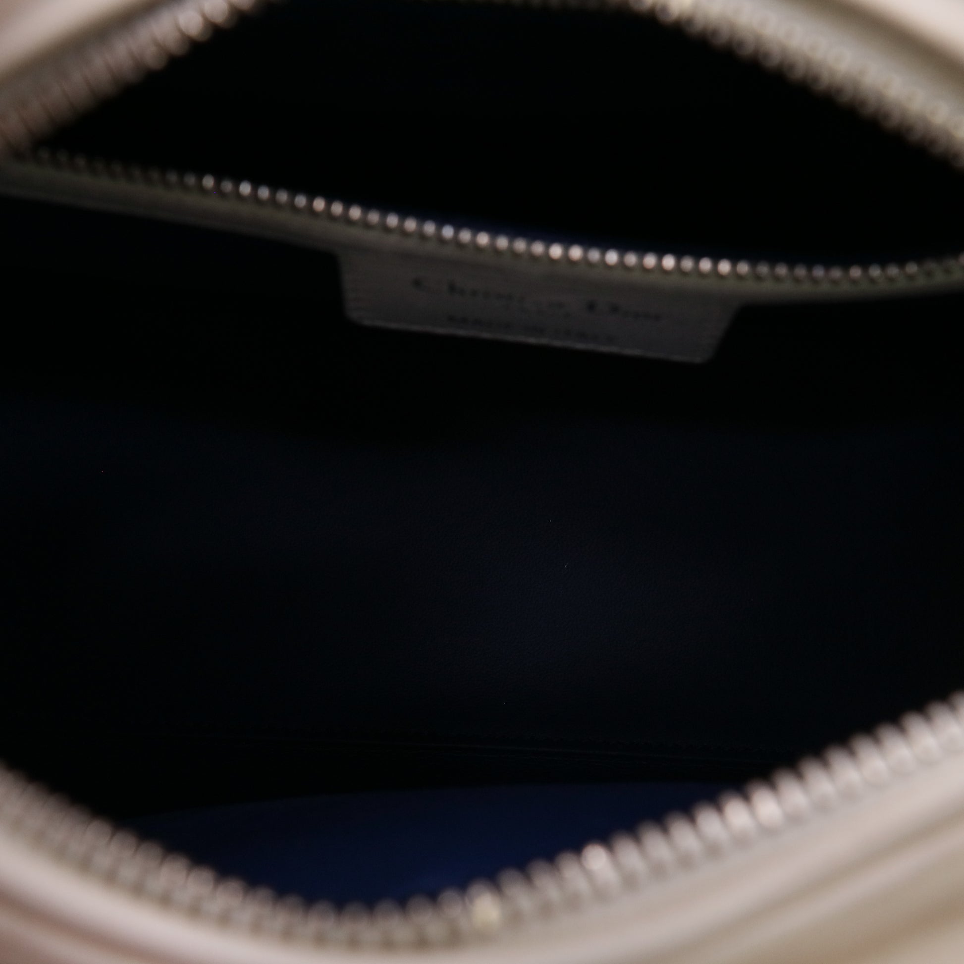 Christian Dior White Lambskin Leather Sequin Flower Medium Lady Dior Bag twins LDJ5057