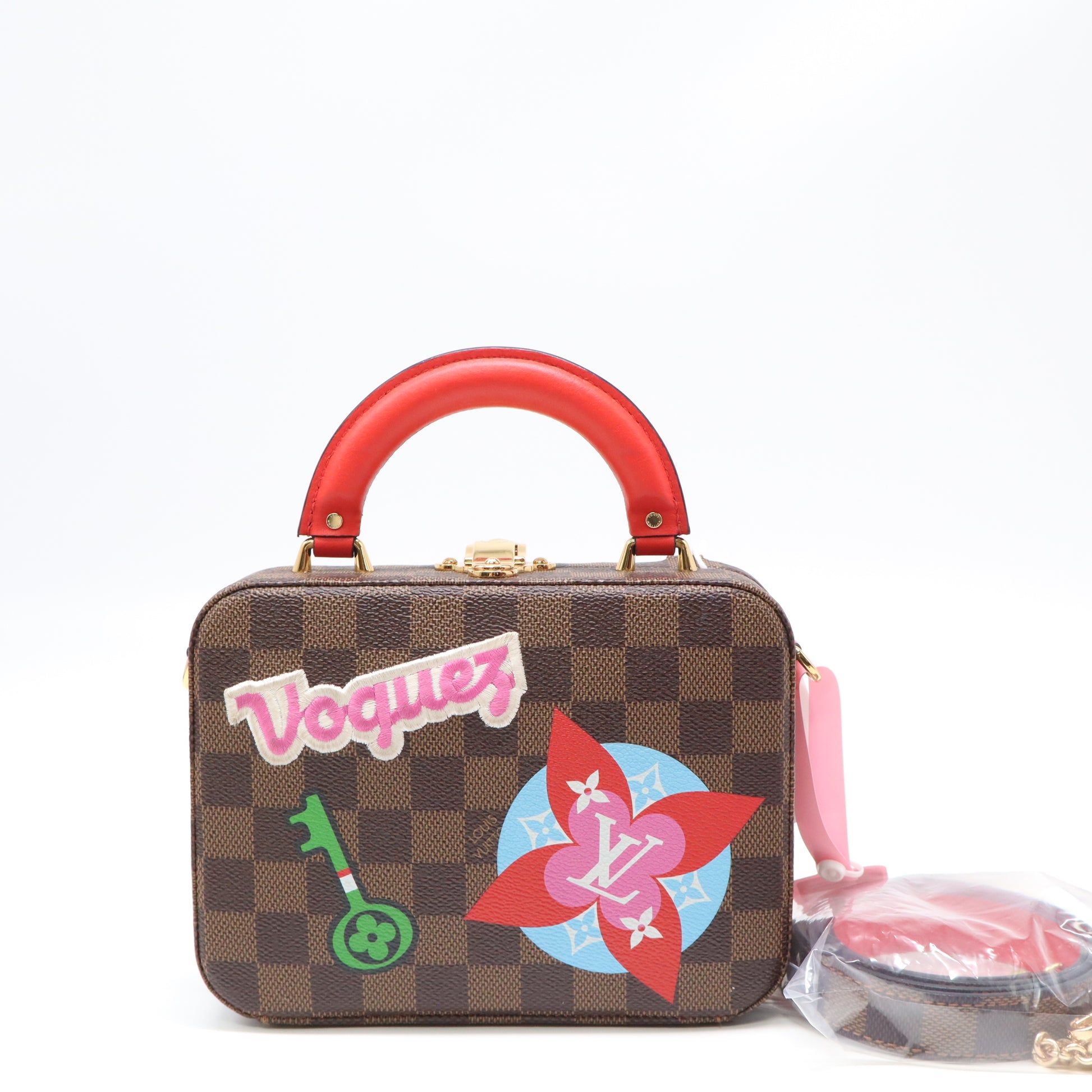 Louis Vuitton Damier Canvas Stories Box Bag twins LDJ4400
