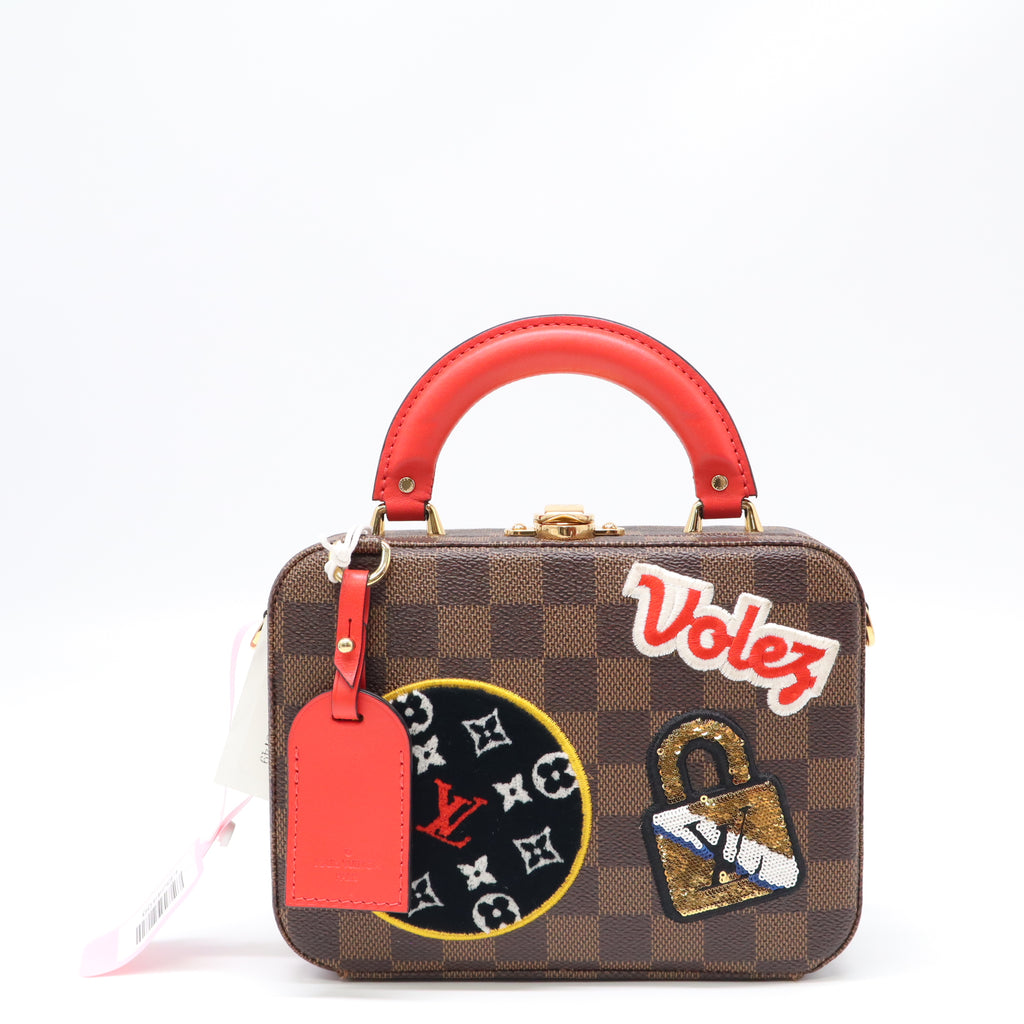 Louis Vuitton Damier Canvas Stories Box Bag twins LDJ4400
