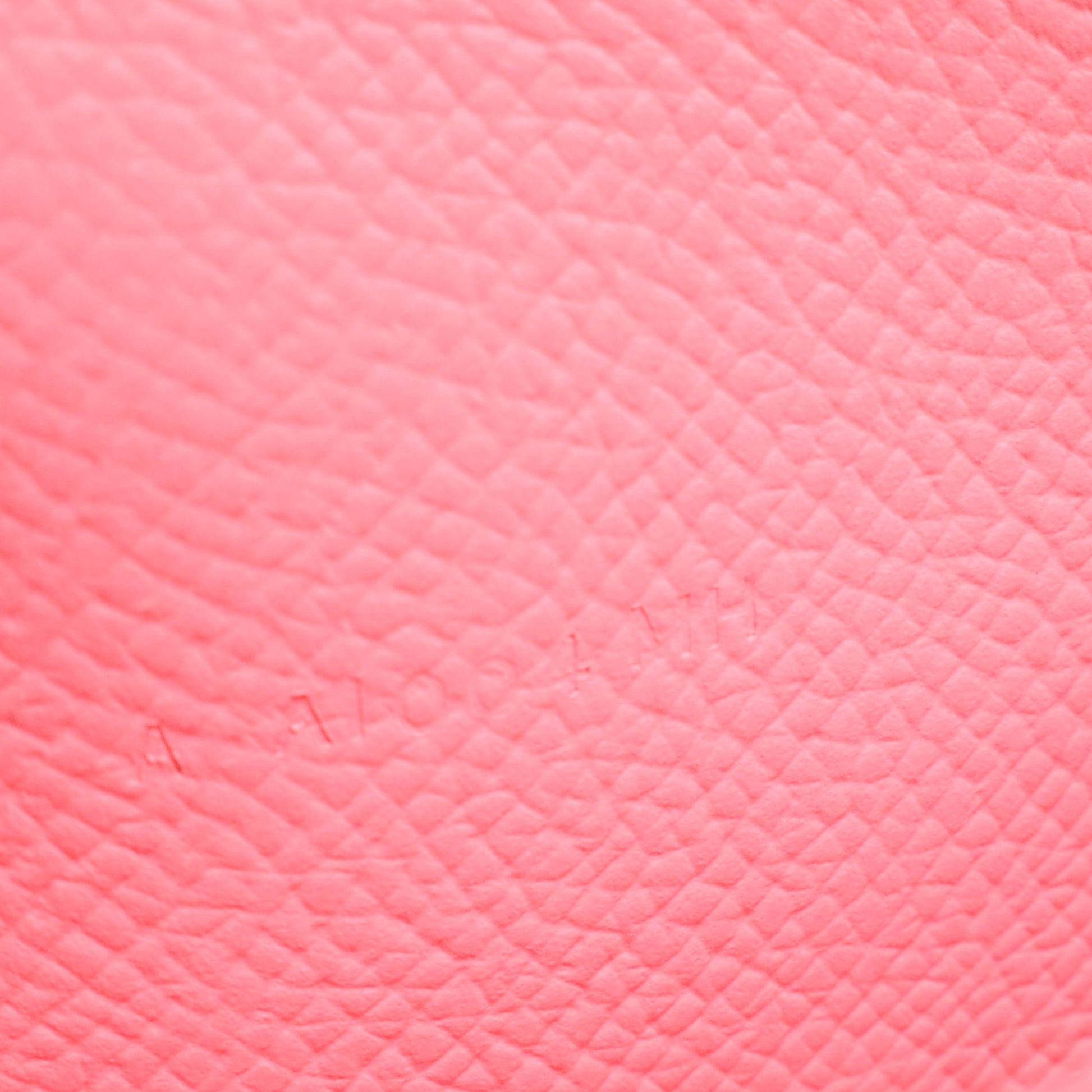 Hermes Kelly Classique To Go wallet in pink Epsom leather twins