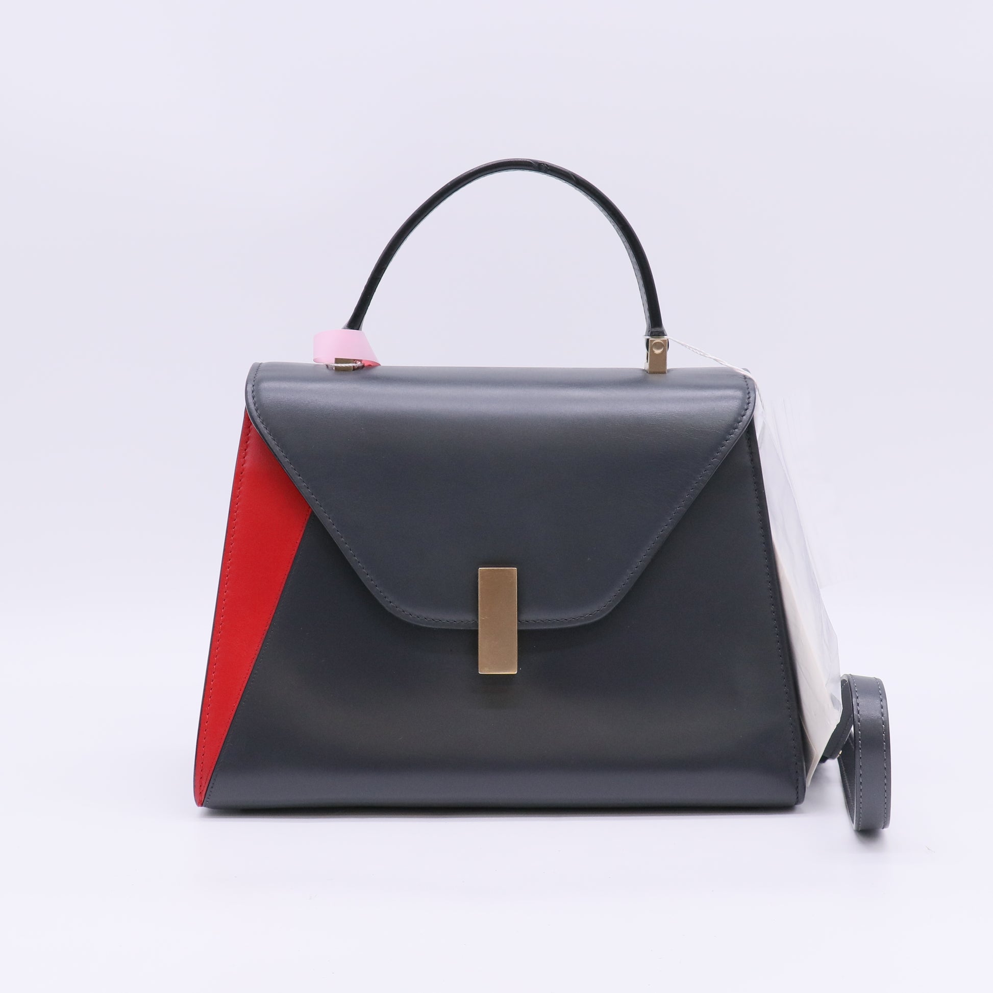 Valextra Iside Colorblocked Medium Top Handle Bag Twins LDJ5687