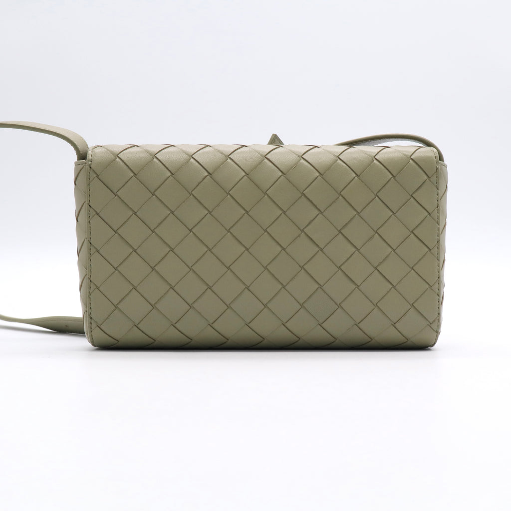 Andiamo Shoulder Bag Intrecciato Leather Twins LDJ3119