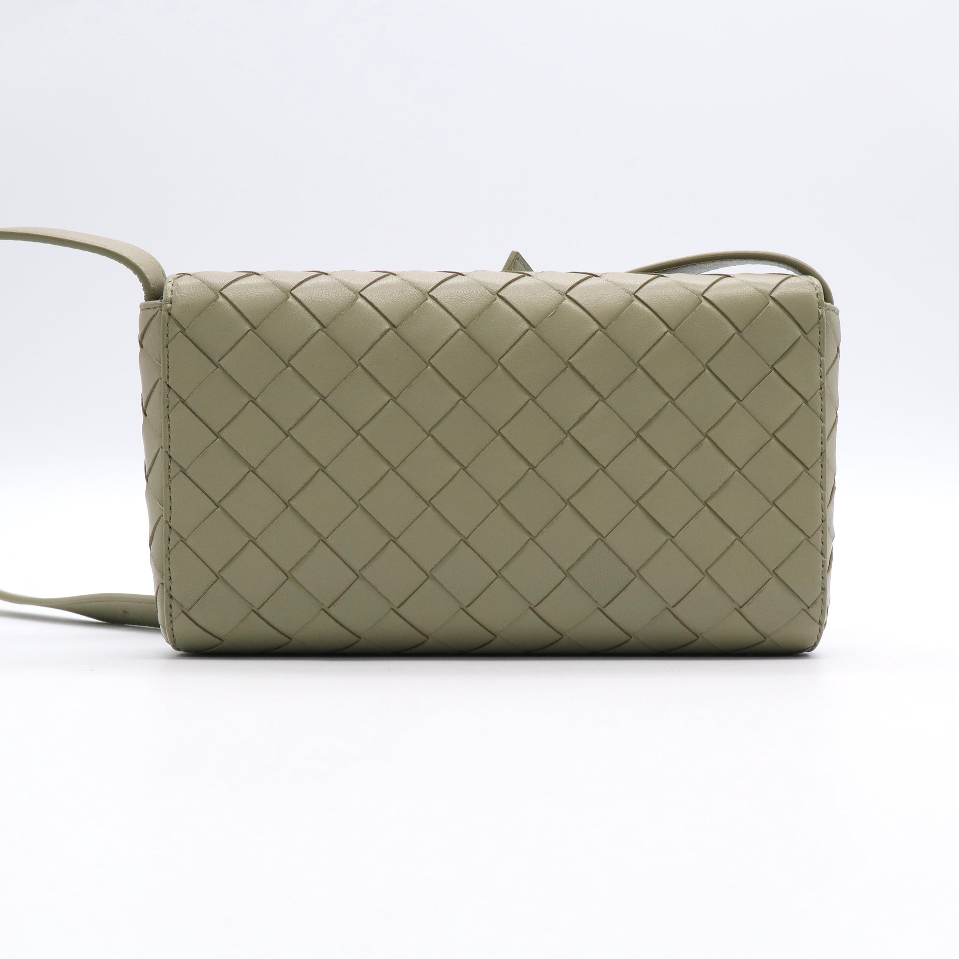 Andiamo Shoulder Bag Intrecciato Leather Twins LDJ3119