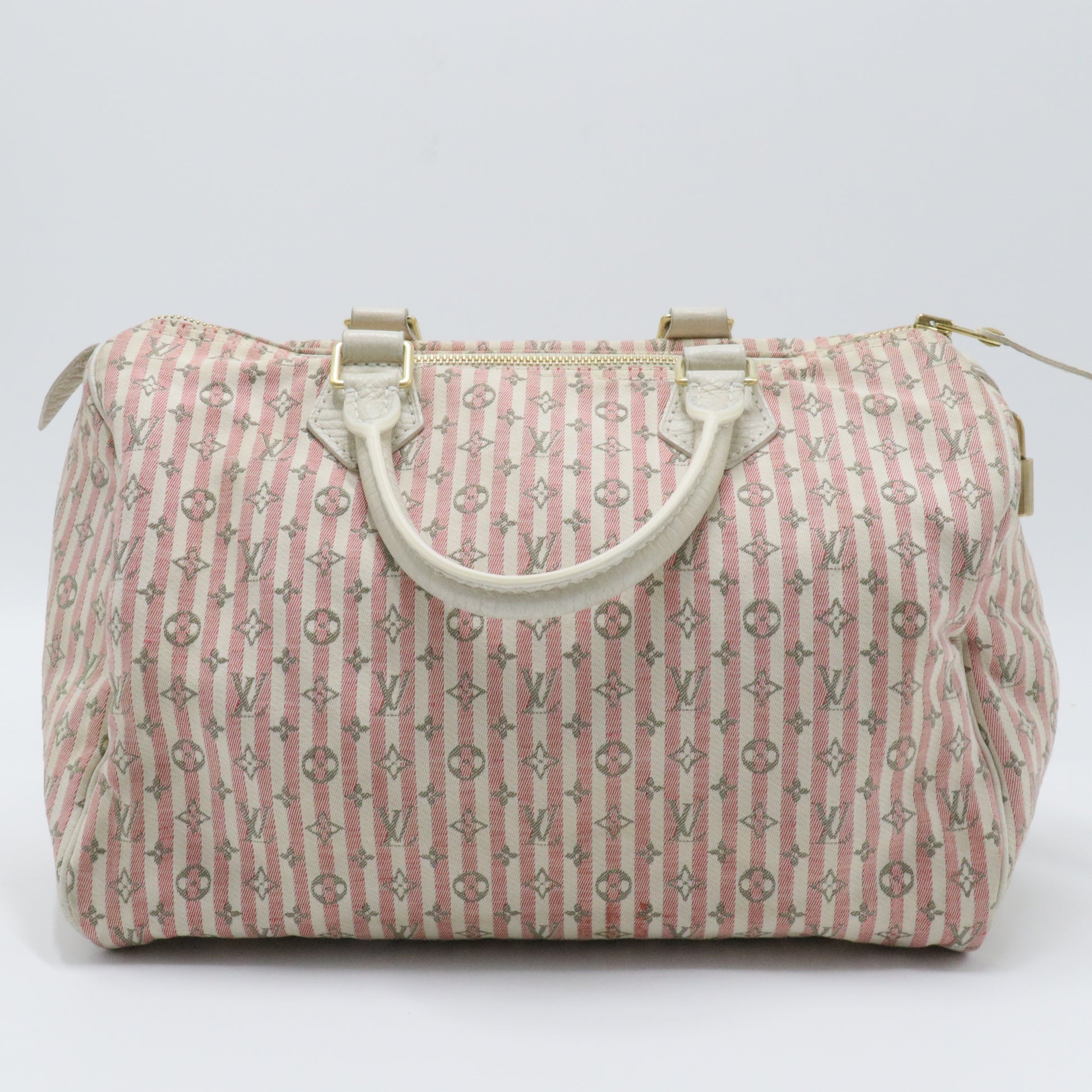 Monogram Mini Lin Croisette Speedy 30