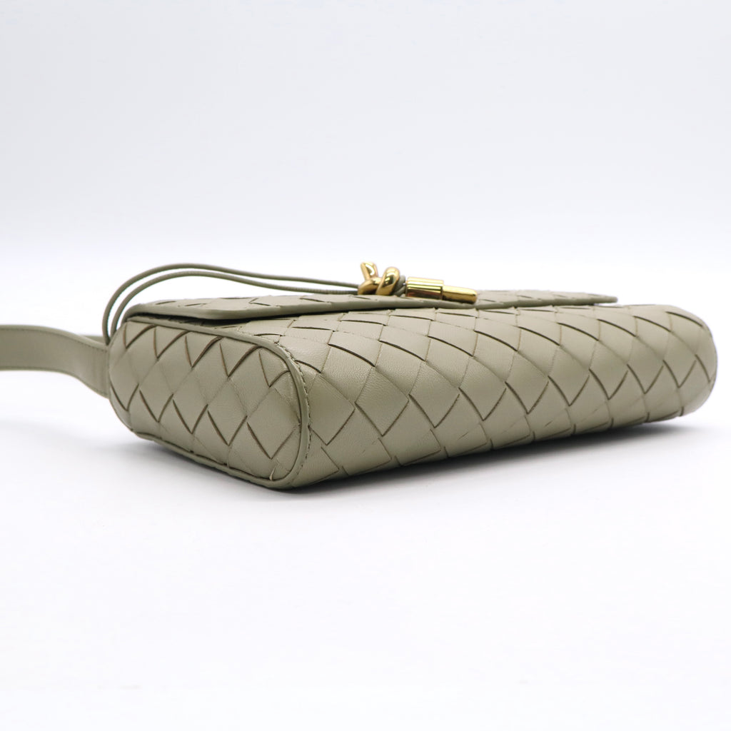 Andiamo Shoulder Bag Intrecciato Leather Twins LDJ3119