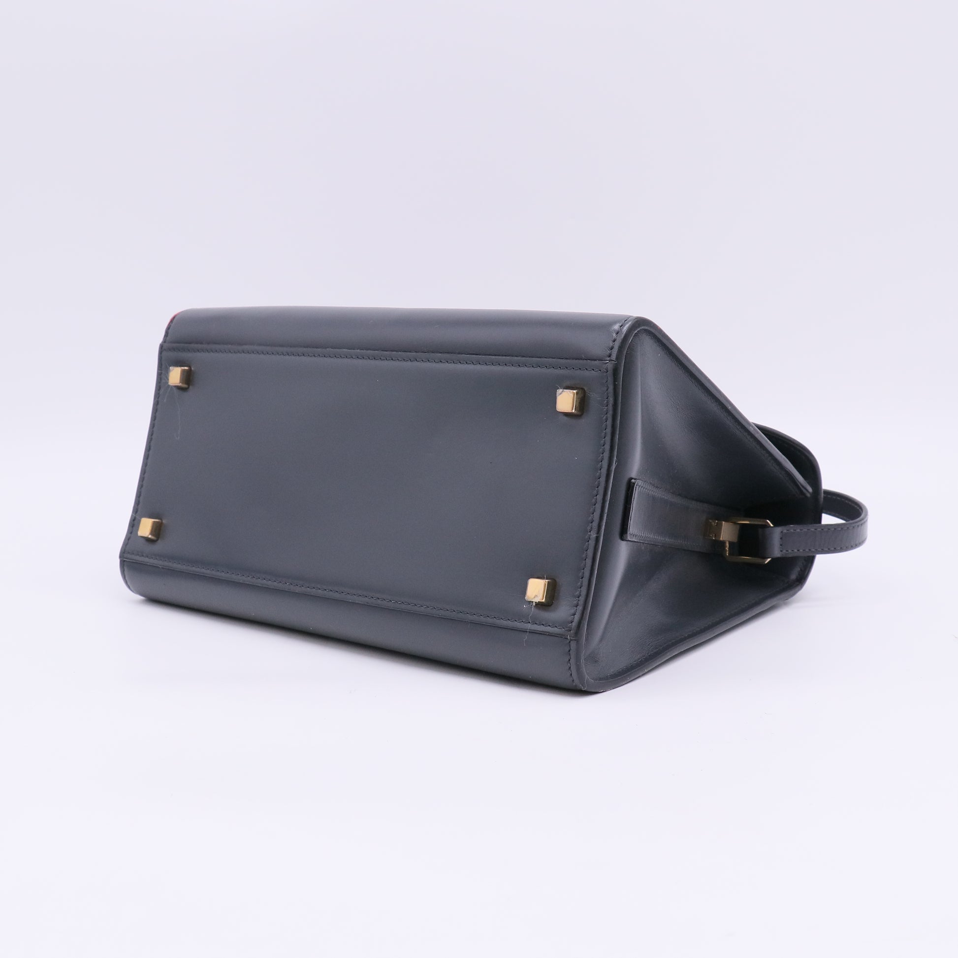 Valextra Iside Colorblocked Medium Top Handle Bag Twins LDJ5687