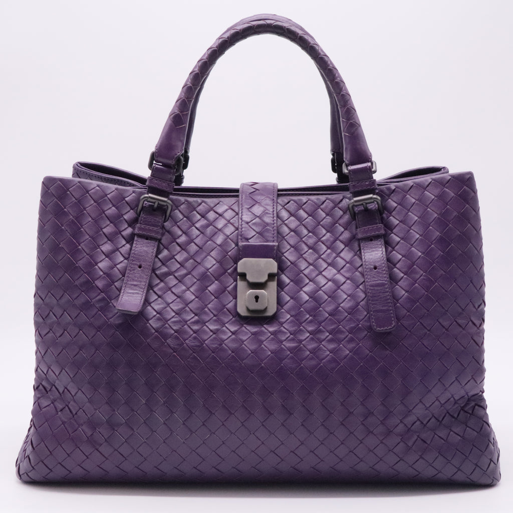 Roma Bag Intrecciato Nappa Medium