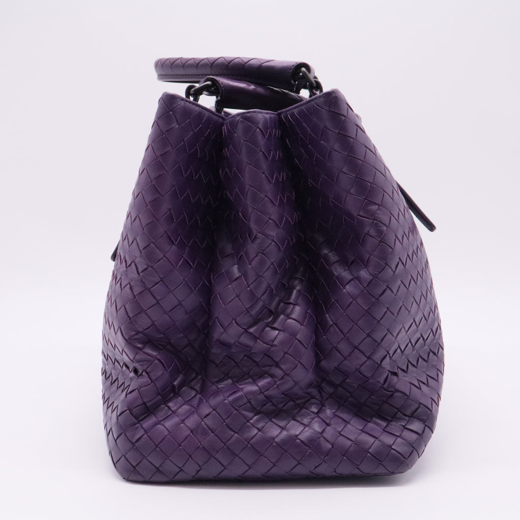 Roma Bag Intrecciato Nappa Medium