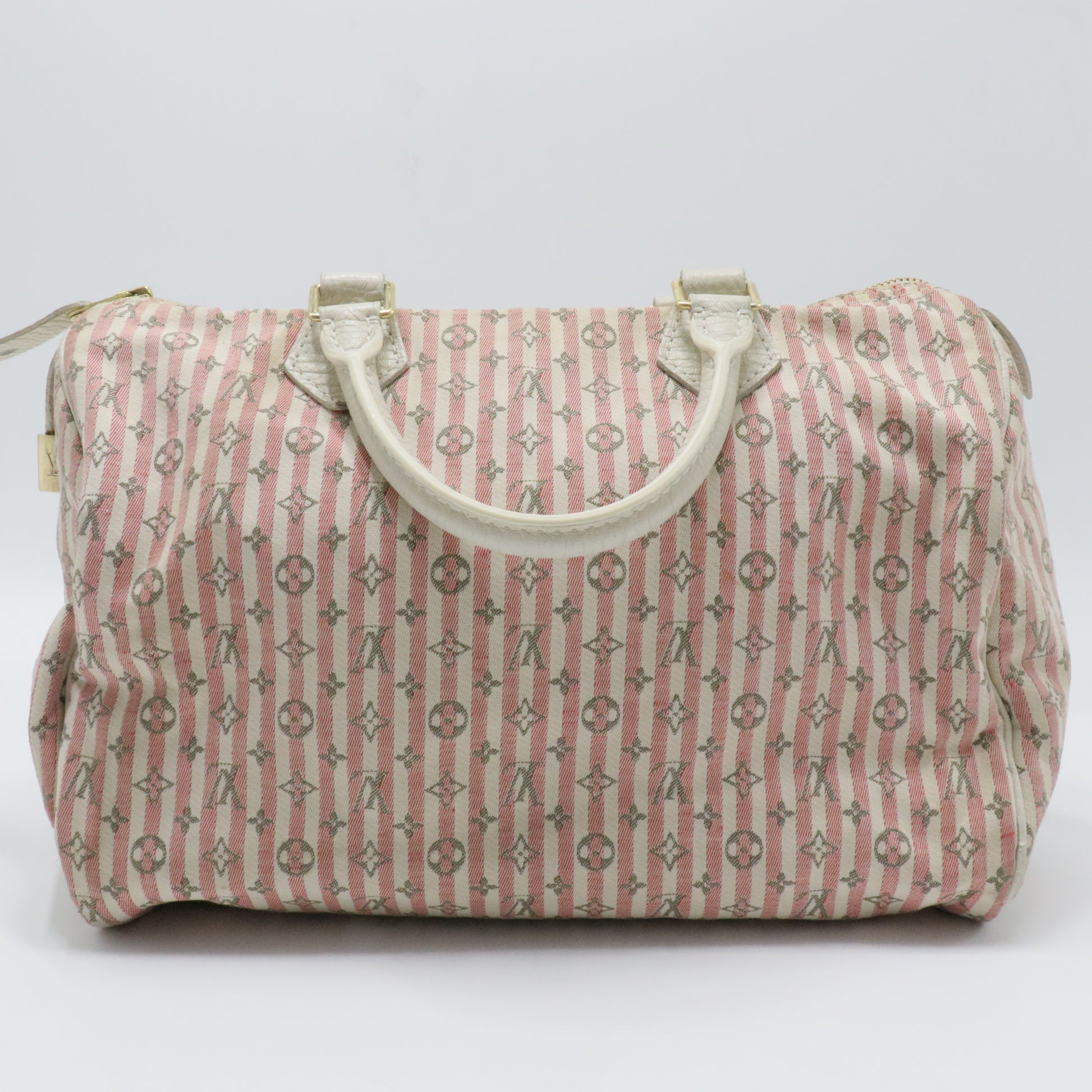Monogram Mini Lin Croisette Speedy 30