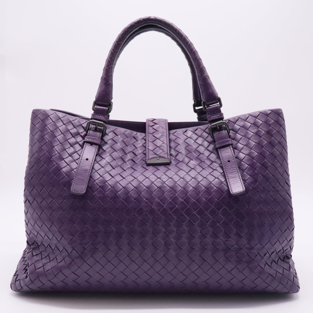 Roma Bag Intrecciato Nappa Medium