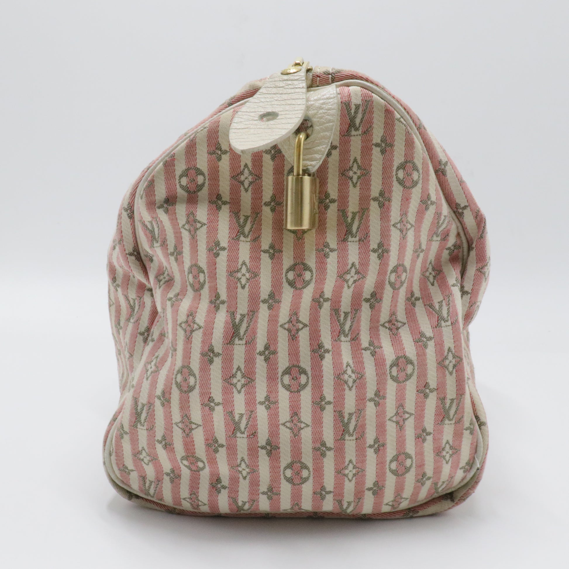Monogram Mini Lin Croisette Speedy 30