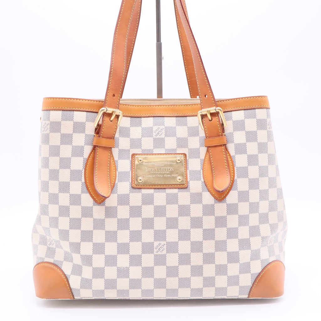 Damier Azur Hampstead MM Tote Bag