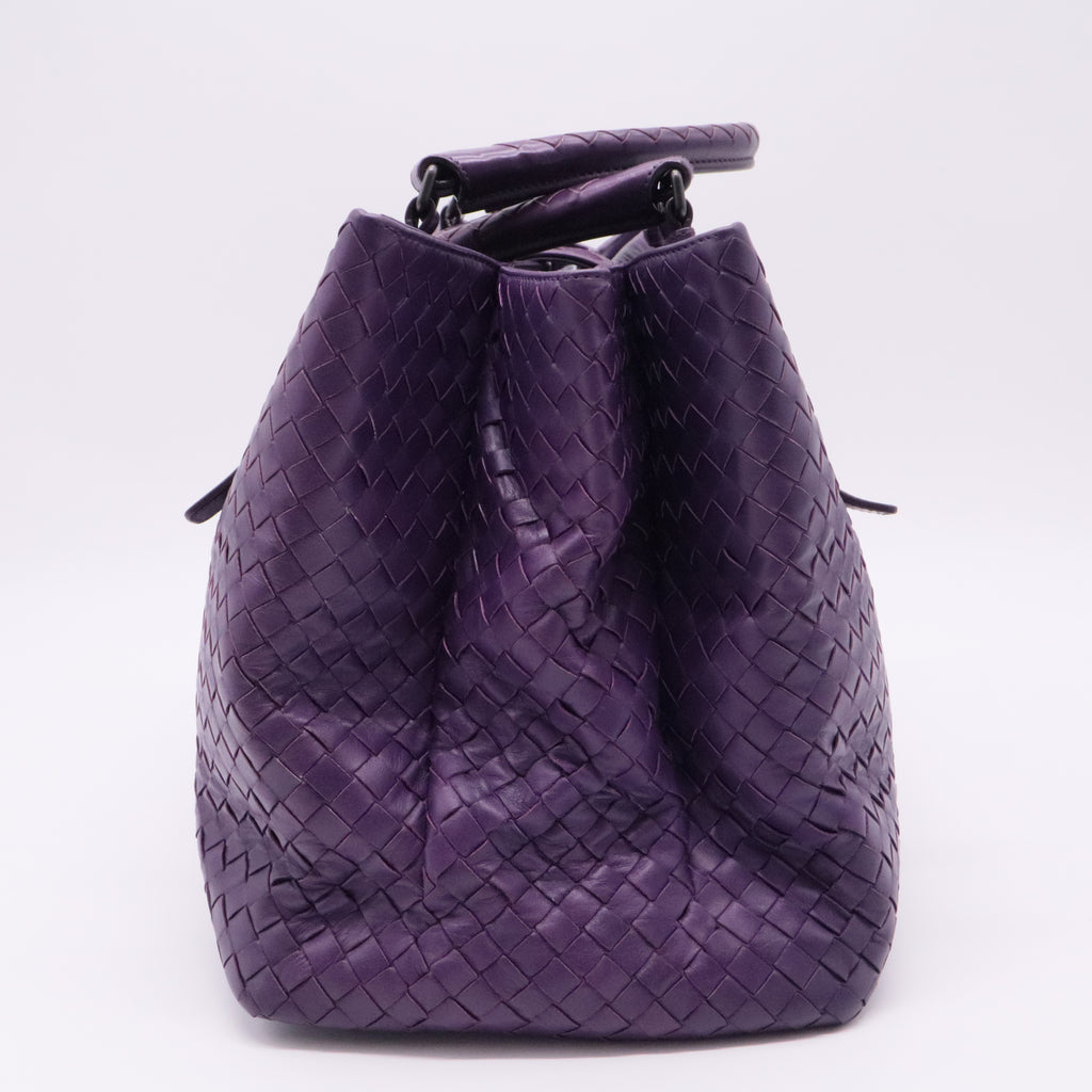 Roma Bag Intrecciato Nappa Medium