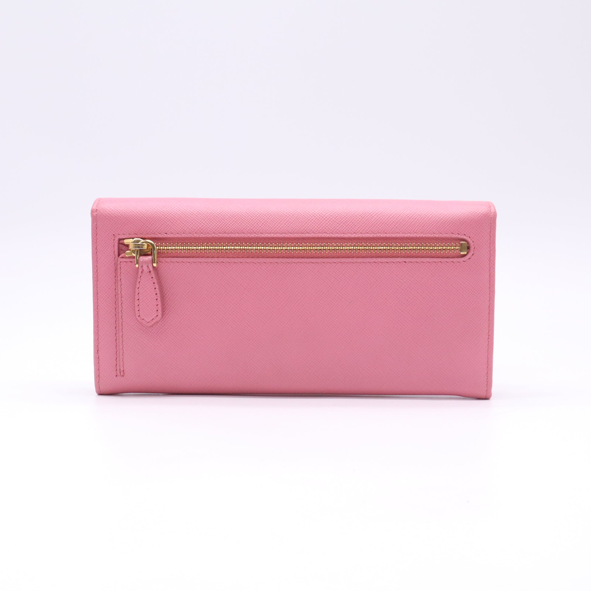Peonia Saffiano Metal Leather Continental Wallet W22711
