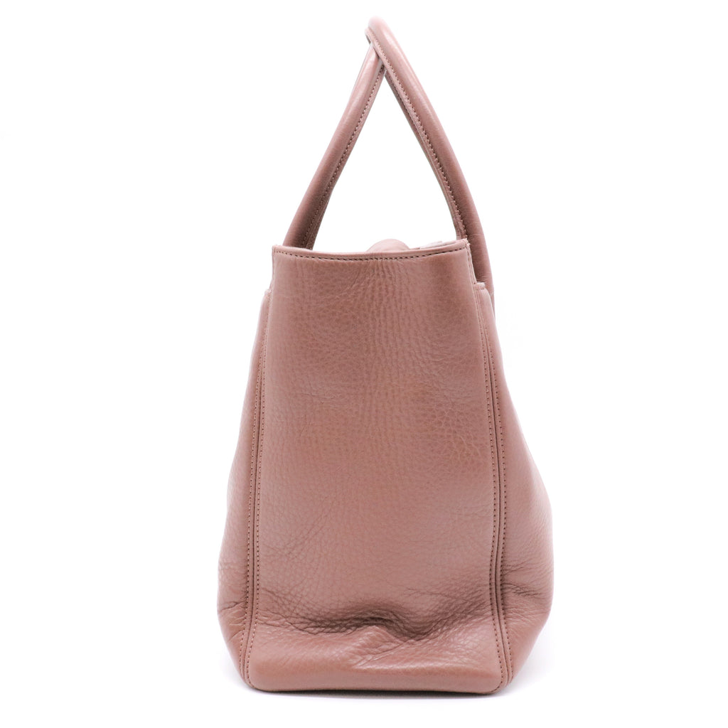 Chanel Cerf Executive Tote Leather Medium