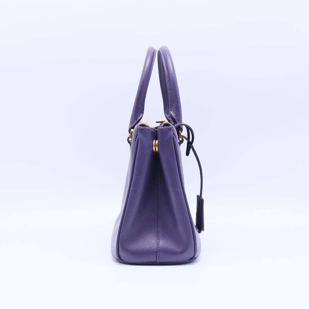 Prada Viola Saffiano Lux Leather Mini Tote Bag twins B22147