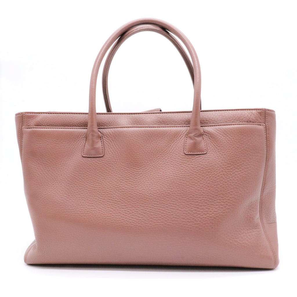 Chanel Cerf Executive Tote Leather Medium
