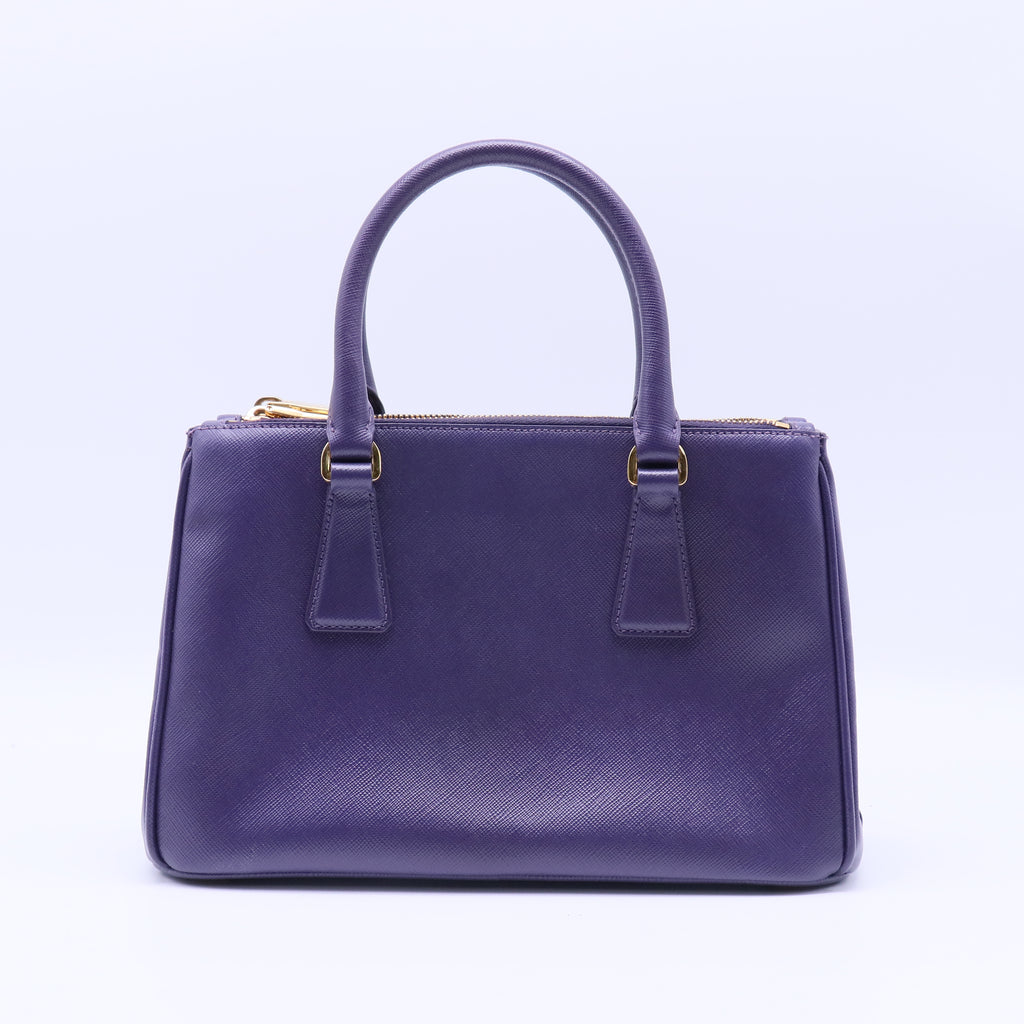 Prada Viola Saffiano Lux Leather Mini Tote Bag twins B22147