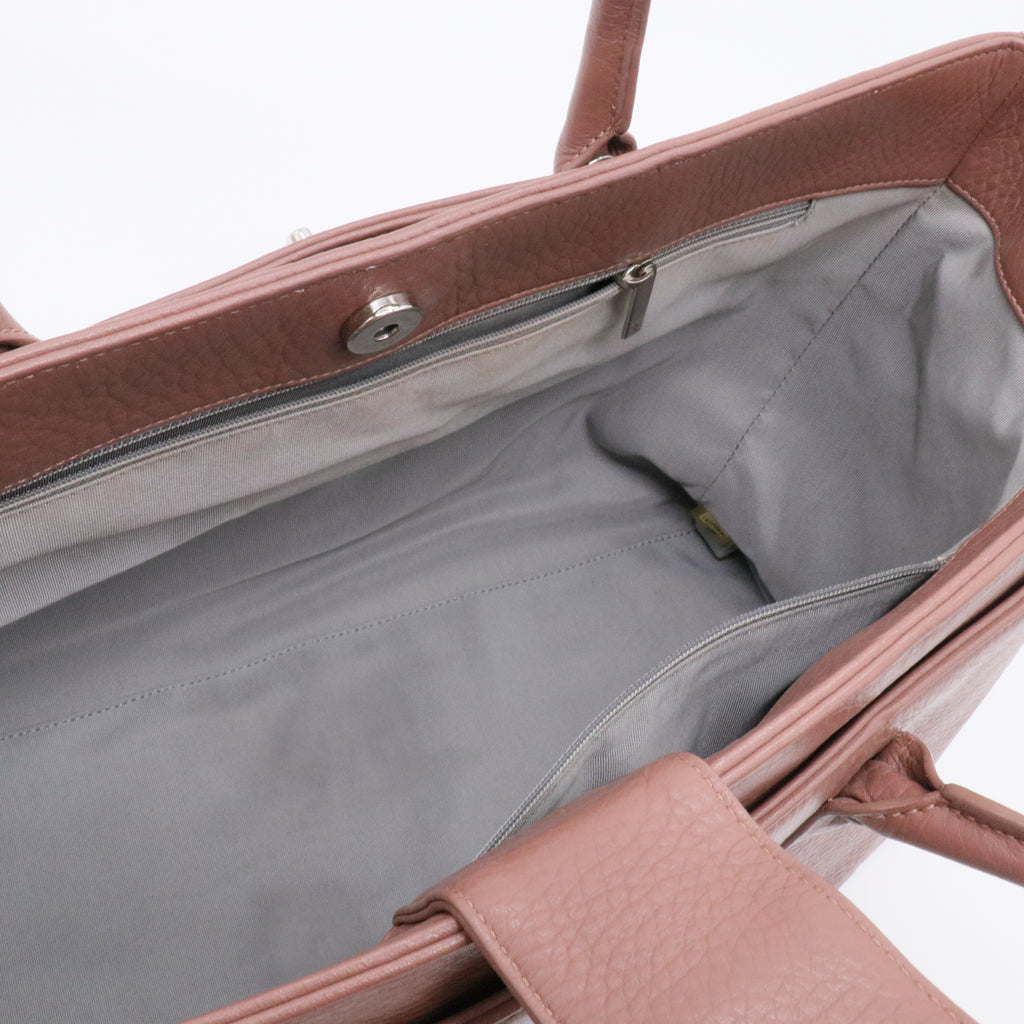 Chanel Cerf Executive Tote Leather Medium