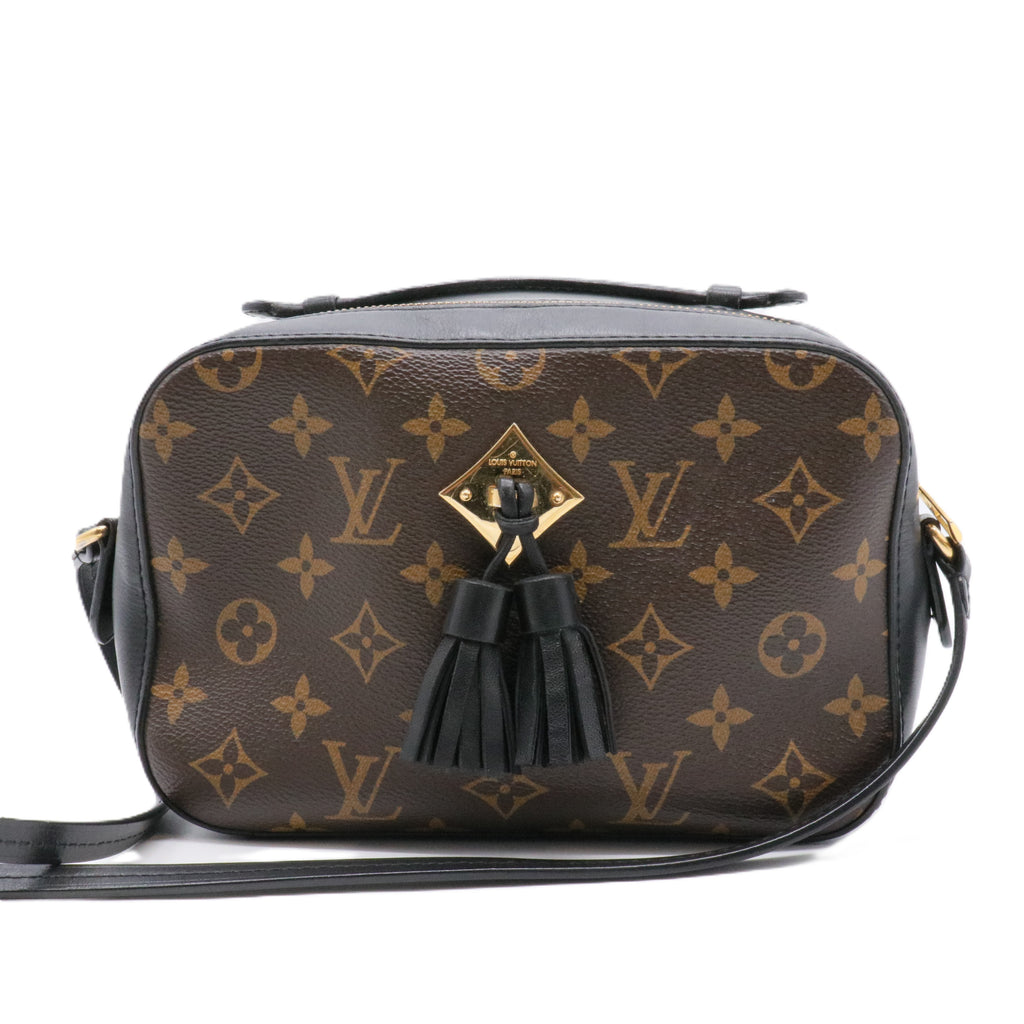 Saintonge Handbag Monogram Canvas with Leather