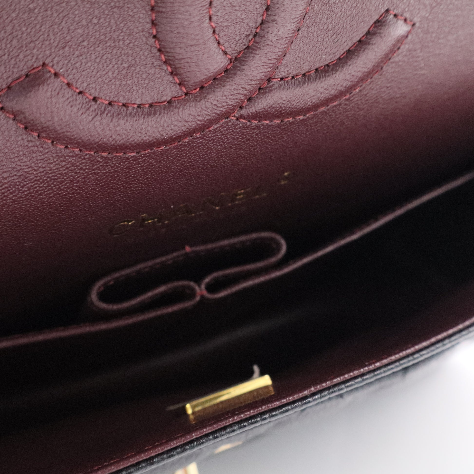 Chanel Caviar Quilted Medium Double Flap Black Twins LDJ3138