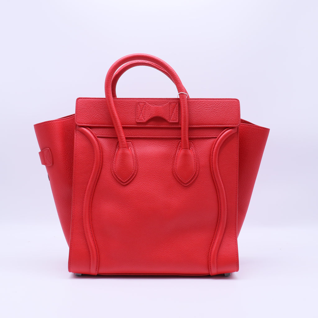 Luggage Bag Grainy Leather Mini Twins B22372