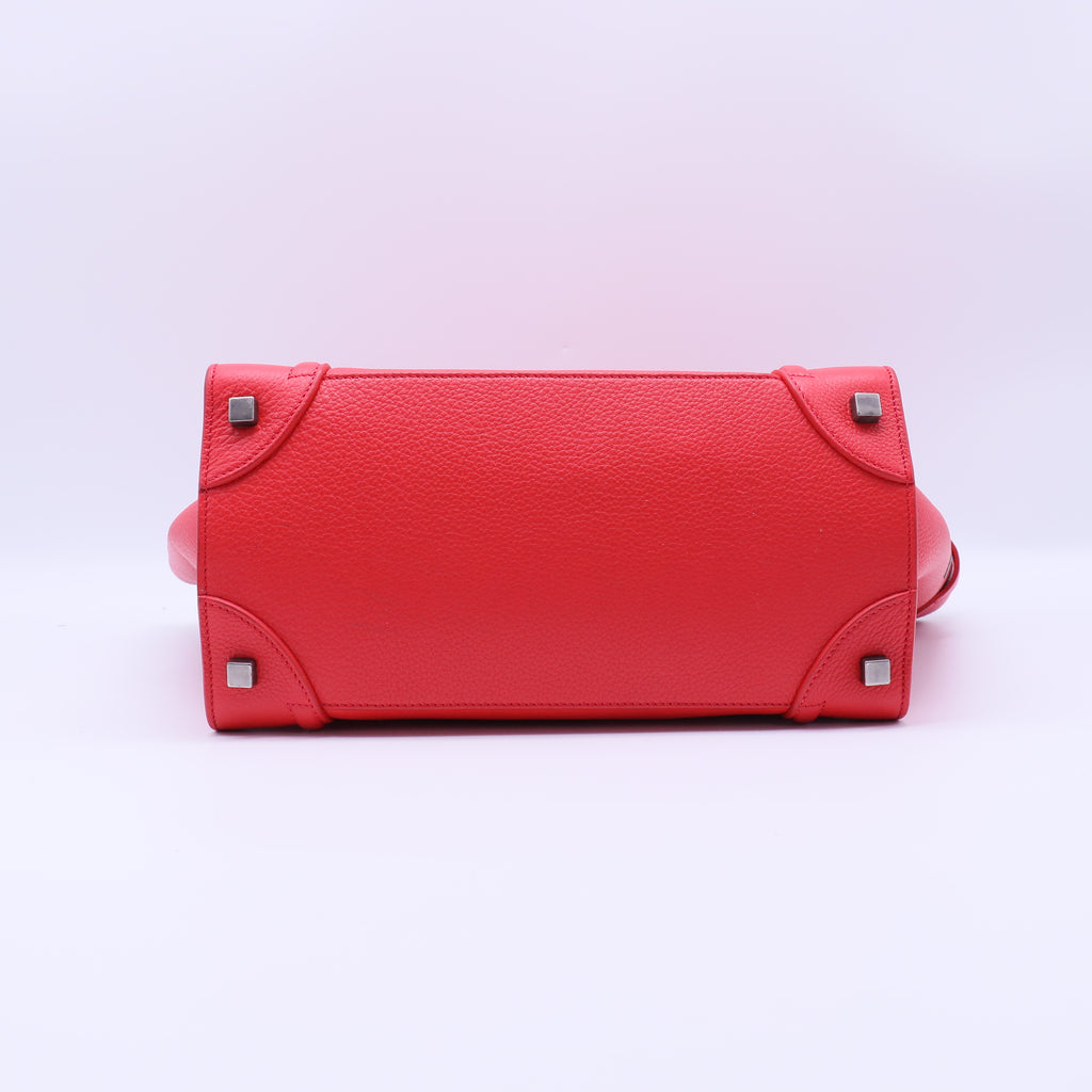 Luggage Bag Grainy Leather Mini Twins B22372