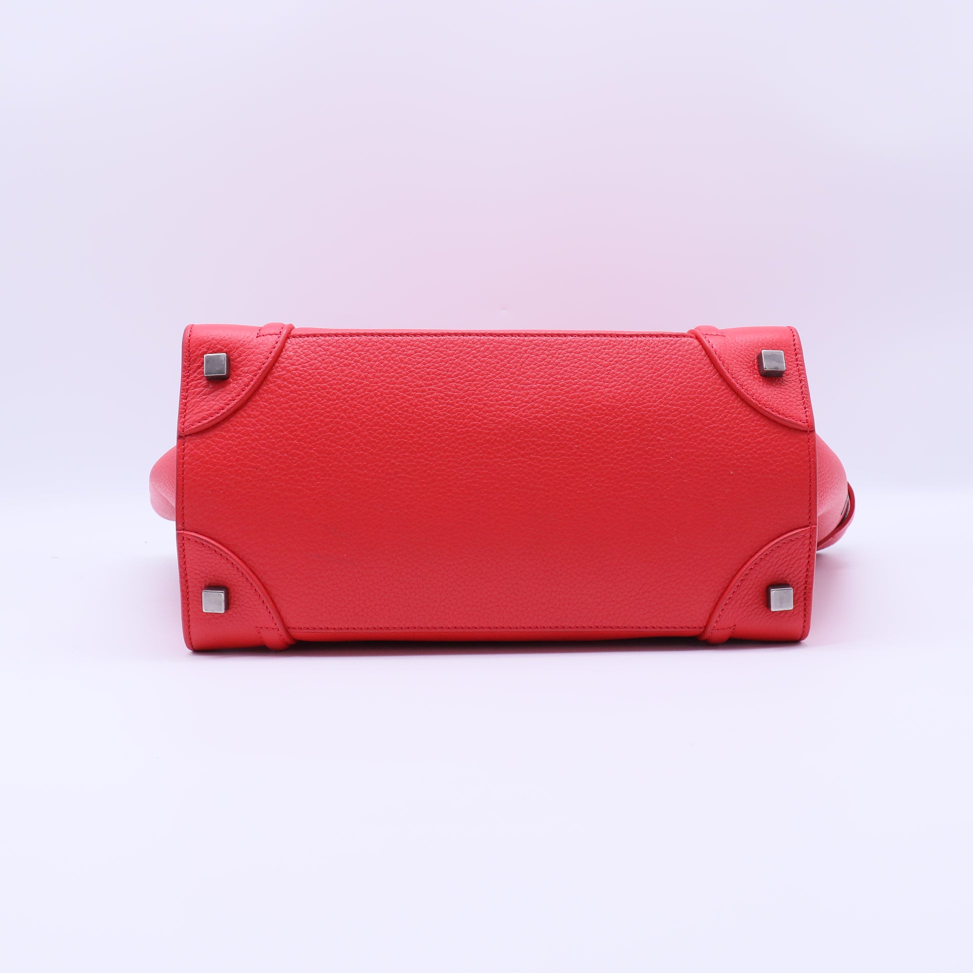 Luggage Bag Grainy Leather Mini Twins B22372