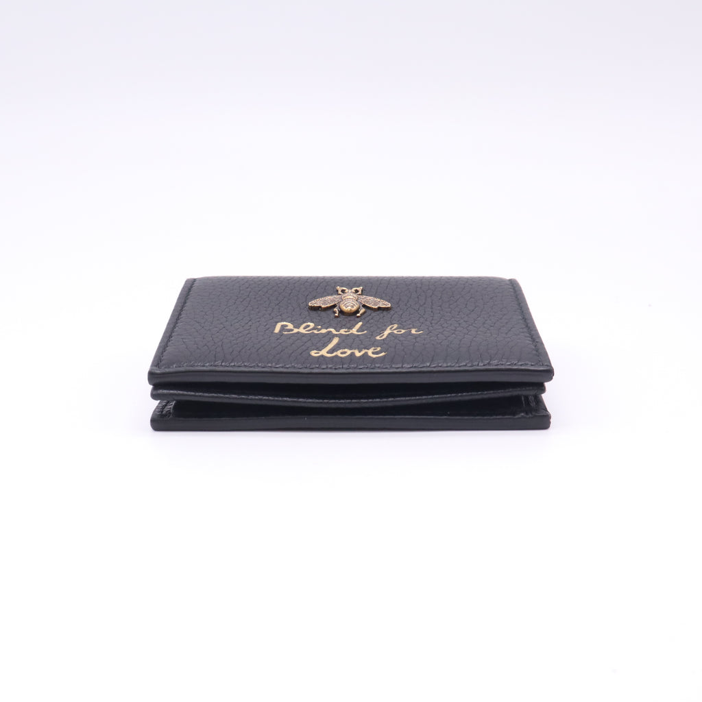 Gucci Blind for Love Bee Compact Wallet W22726