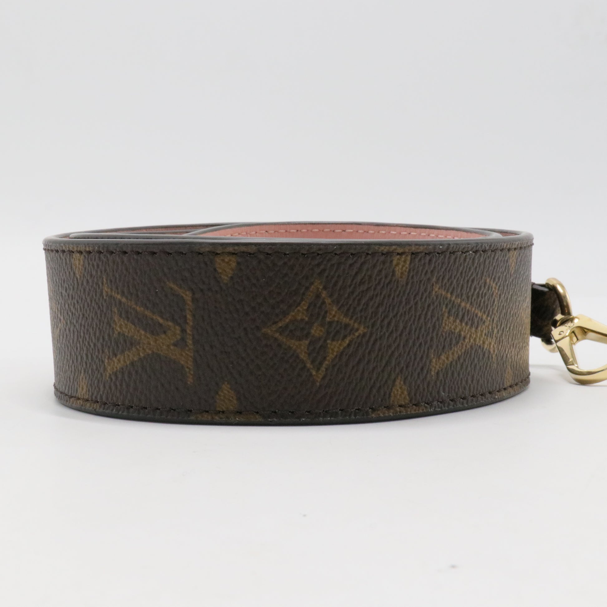 Monogram Bandouliere Shoulder Strap Rose Poudre