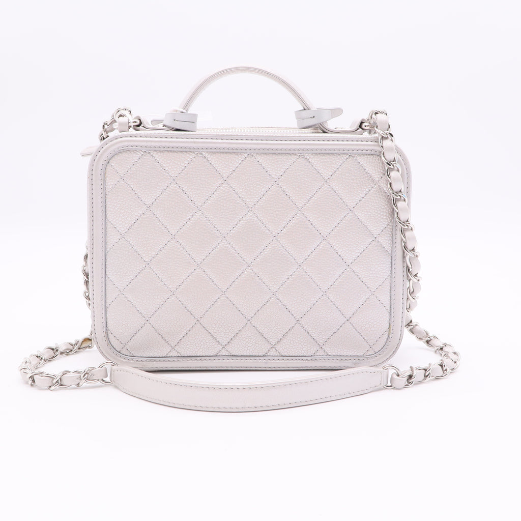 Chanel Large Filigree Vanity Case twins