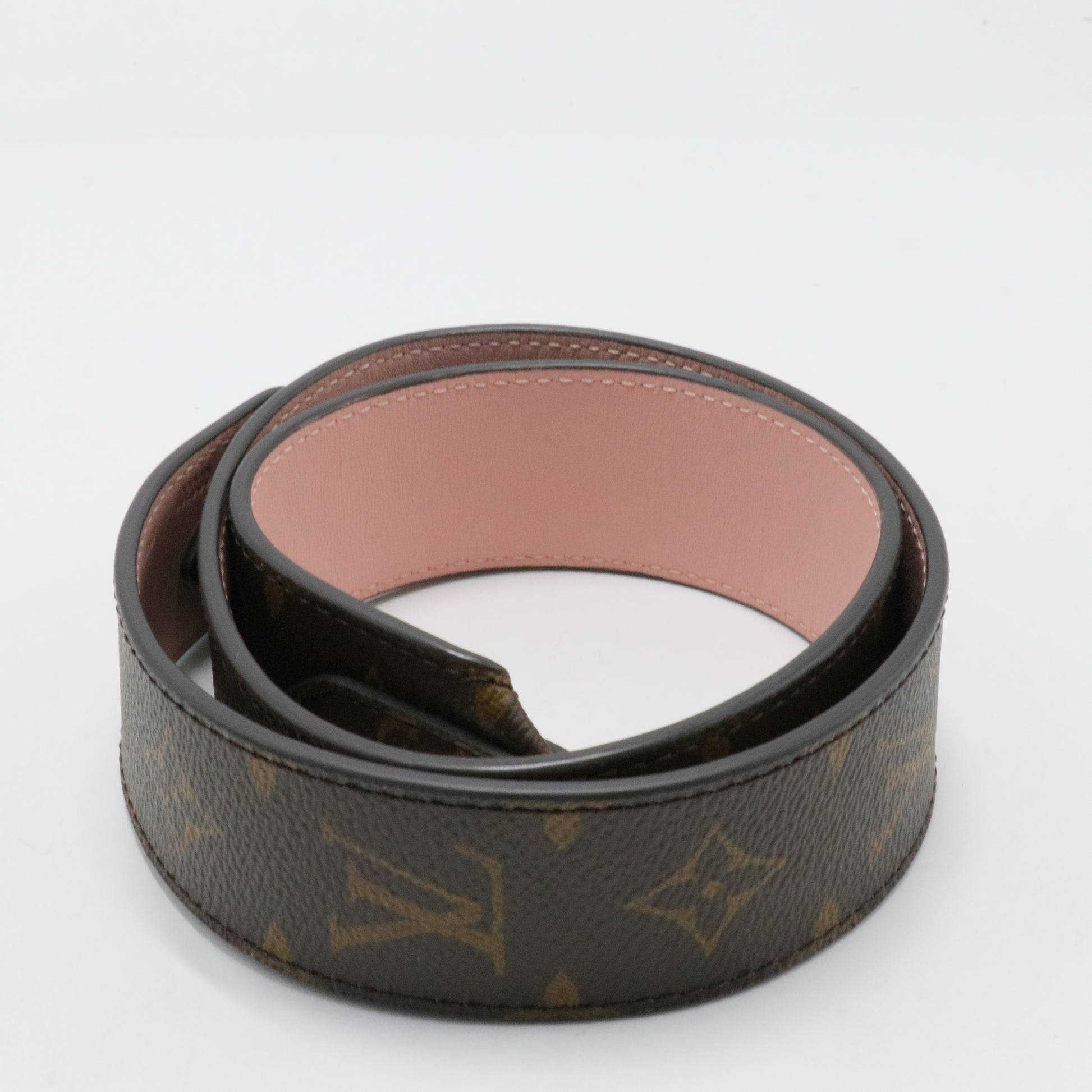 Monogram Bandouliere Shoulder Strap Rose Poudre