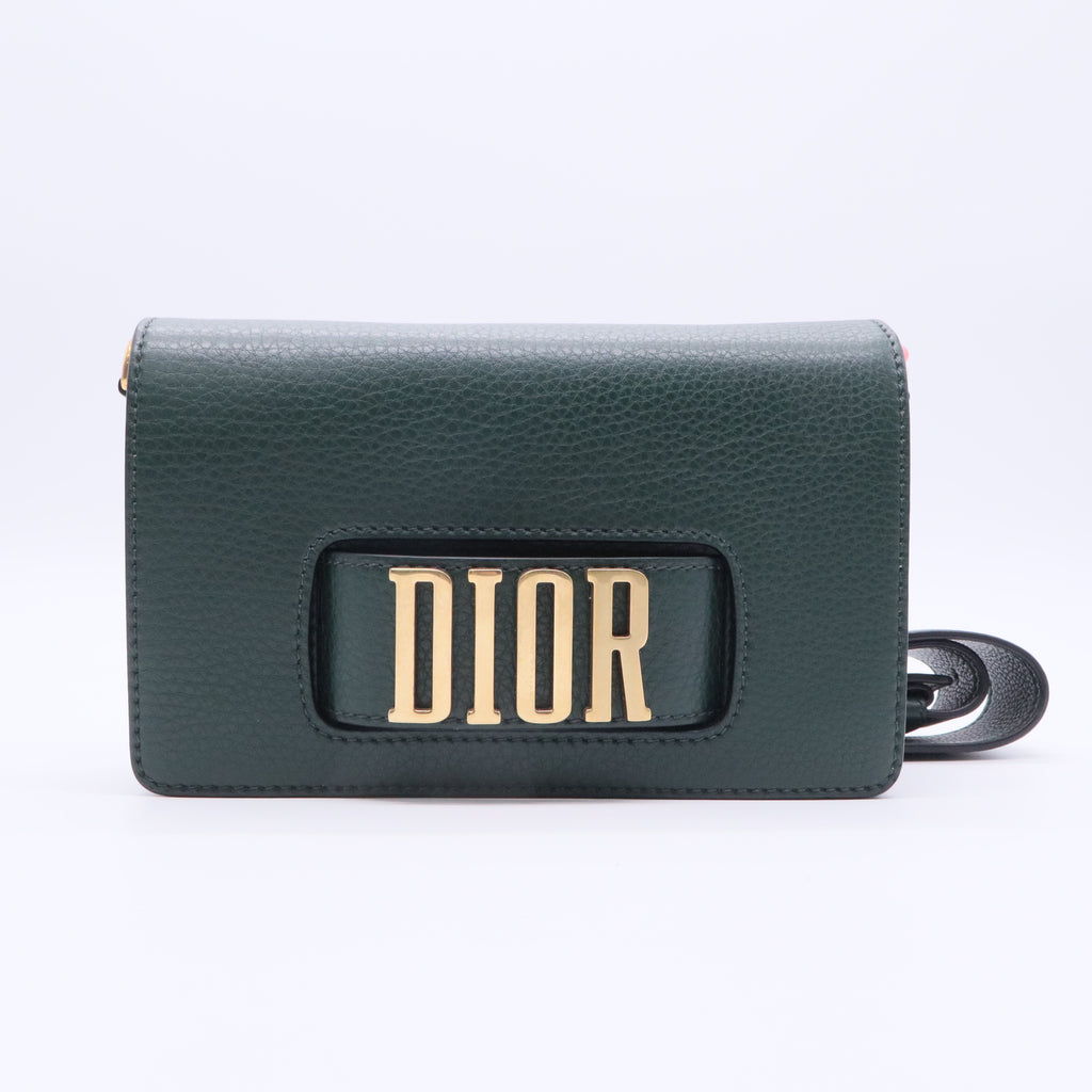 Dio(r)evolution Flap Bag Leather Medium Twins