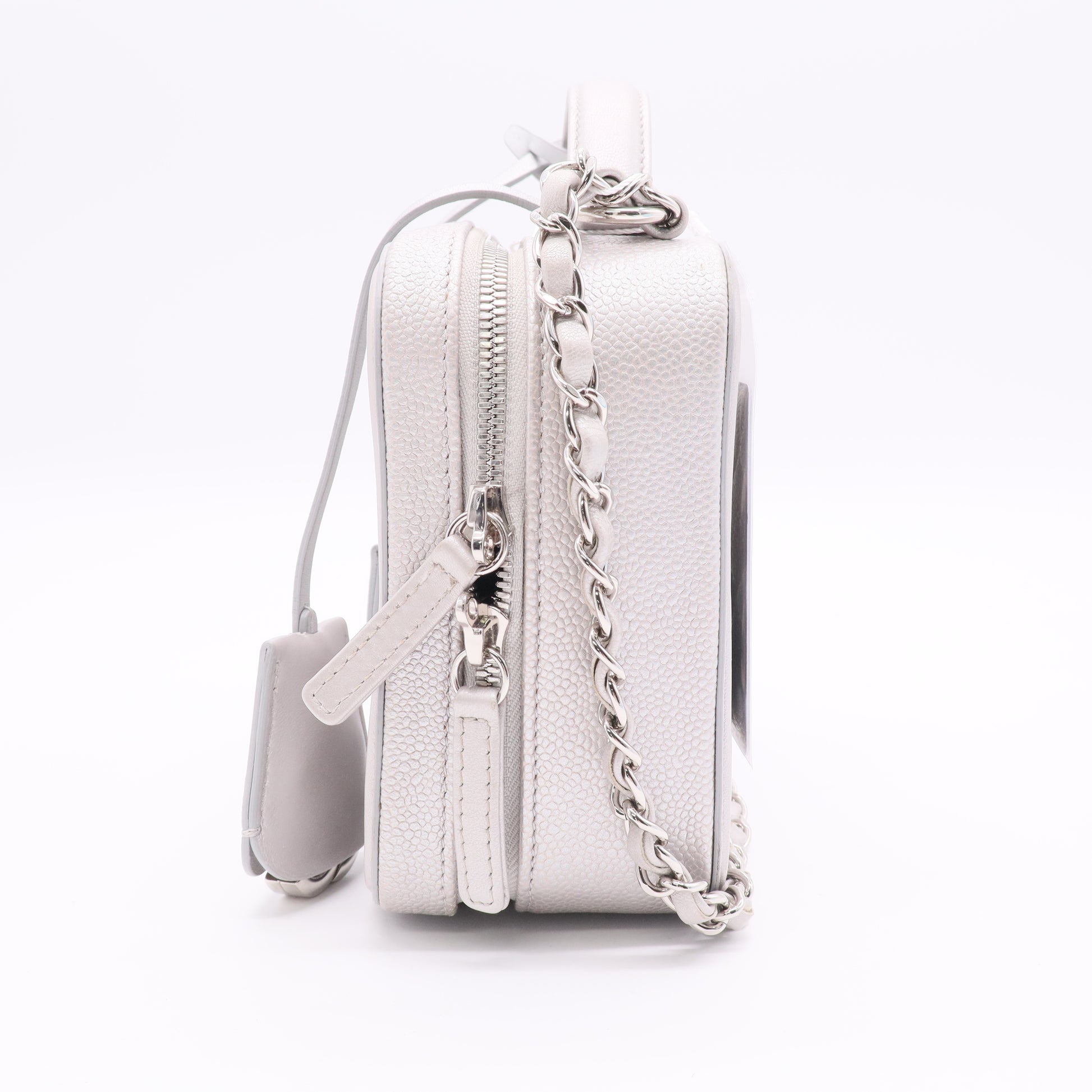 Chanel Large Filigree Vanity Case twins